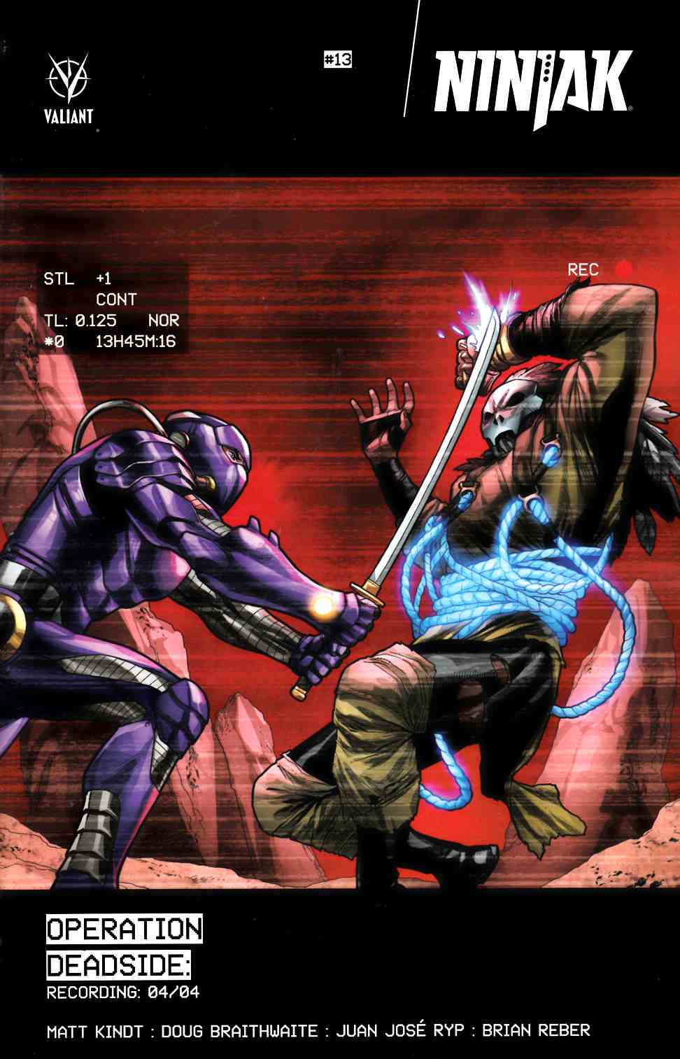 Ninjak #13 Cover C- Henry [Valiant Comic] THUMBNAIL