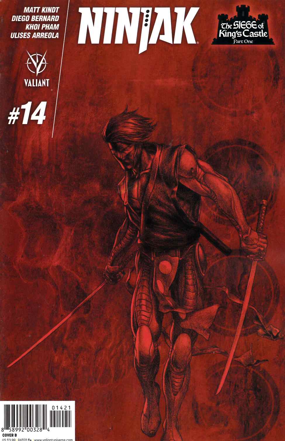 Ninjak #14 Cover B [Valiant Comic] THUMBNAIL