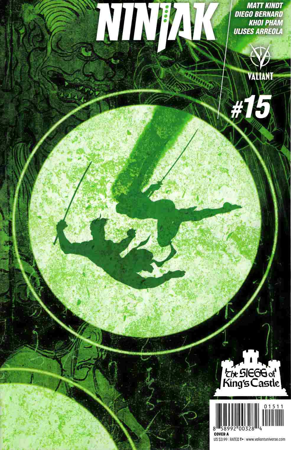 Ninjak #15 Cover A [Valiant Comic] THUMBNAIL