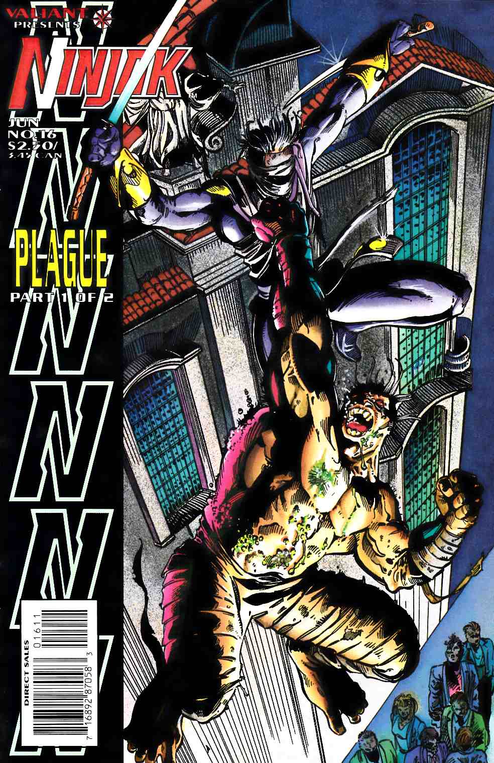 Ninjak #16 Near Mint (9.4) [Valiant Comic] THUMBNAIL