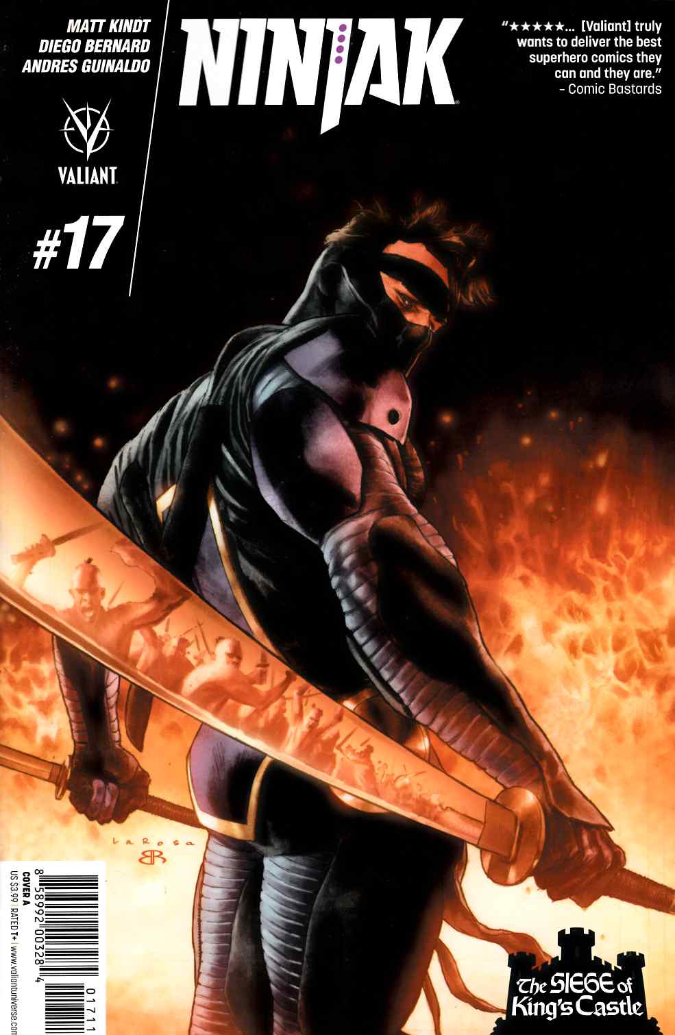 Ninjak #17 Cover A [Valiant Comic] LARGE