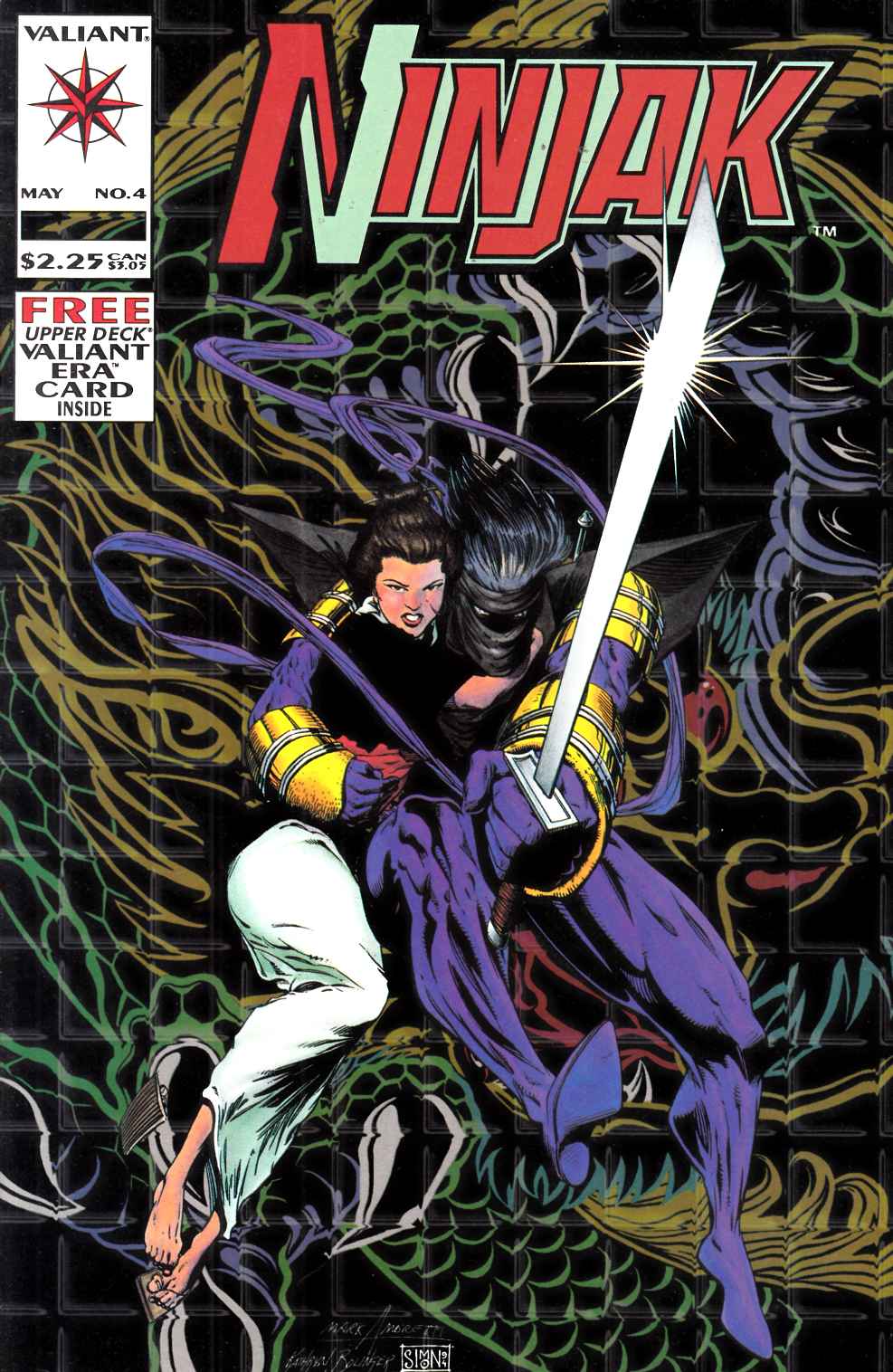 Ninjak #4 Near Mint Minus (9.2) [Valiant Comic] THUMBNAIL