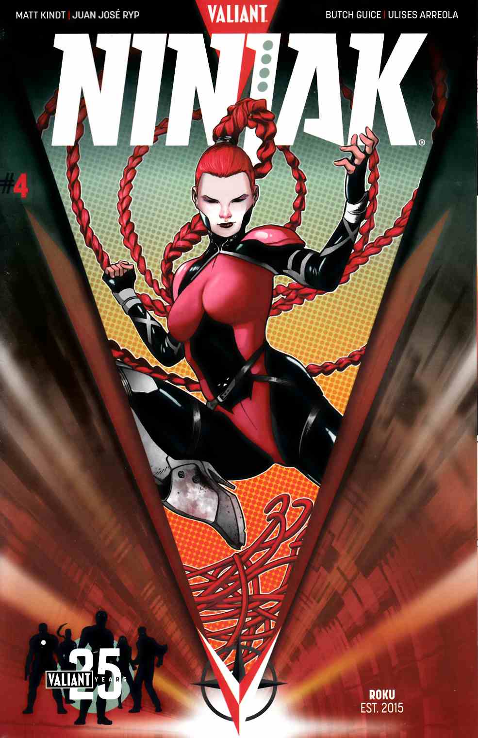 Ninjak #4 Cover C- 25th Anniversary Sandoval [Valiant Comic] THUMBNAIL