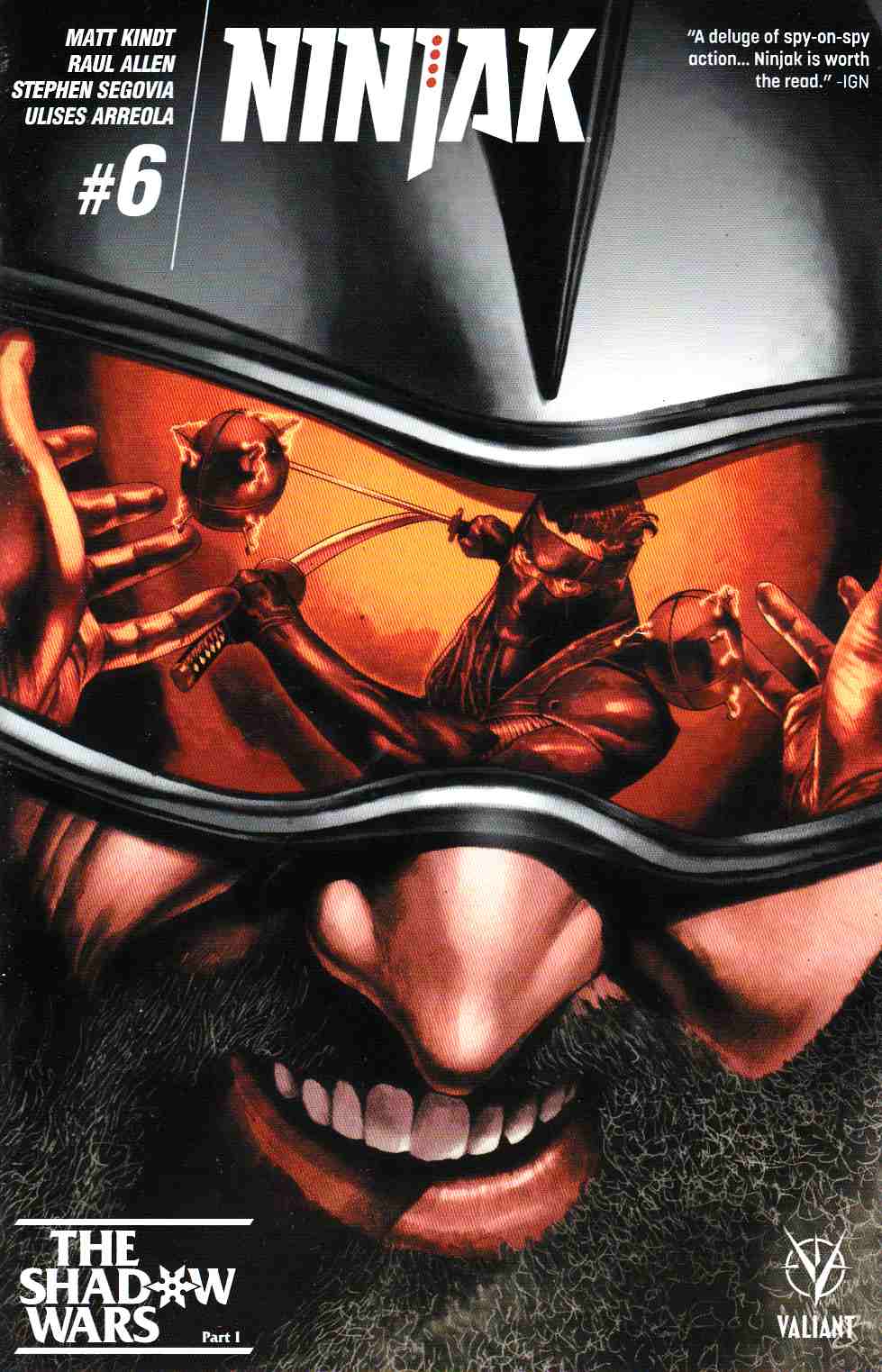Ninjak #6 Cover A- Suayan [Valiant Comic] THUMBNAIL