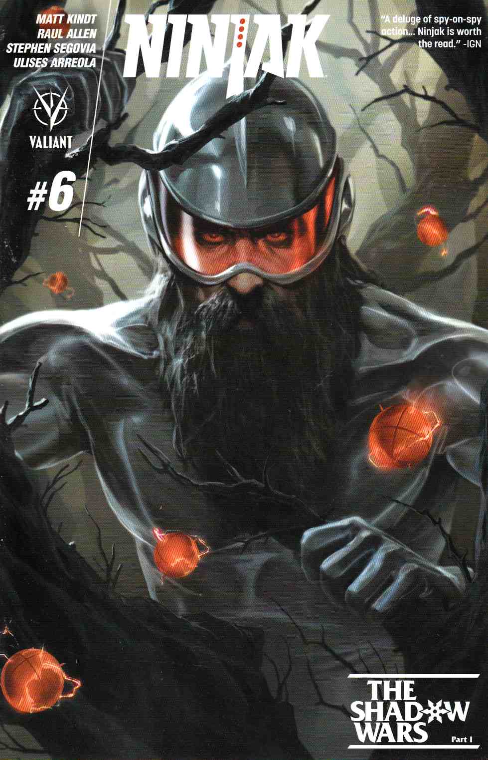 Ninjak #6 Cover B- Kevic-Djurdjevic [Valiant Comic] LARGE