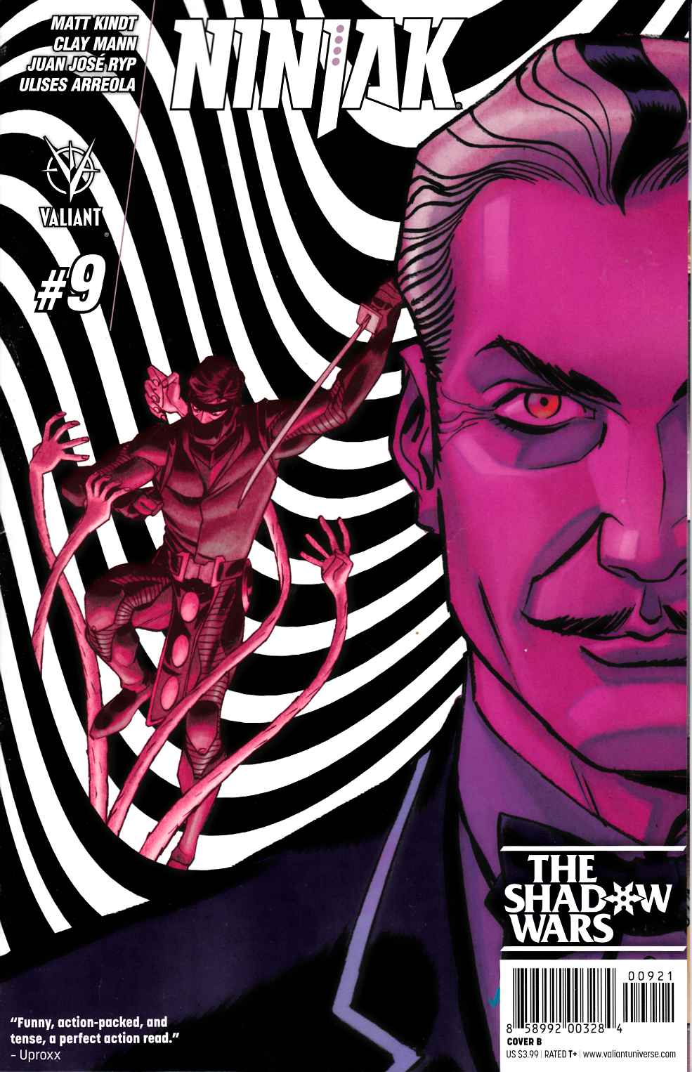 Ninjak #9 Cover B Johnson [Valiant Comic] LARGE