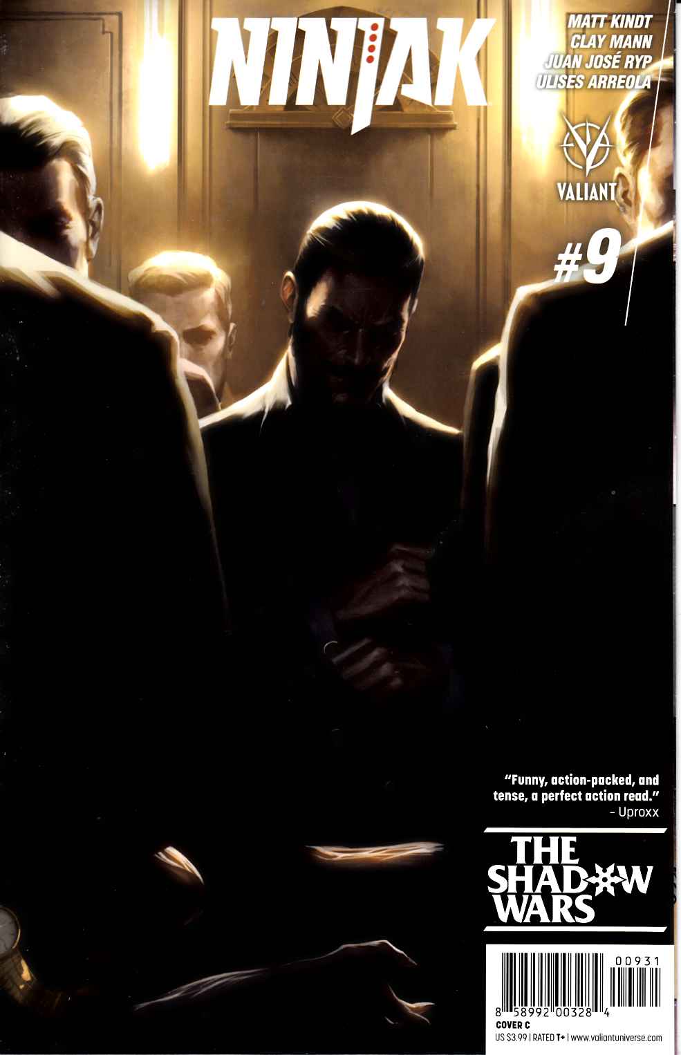 Ninjak #9 Cover C Kevic- Djurdjevic [Valiant Comic] LARGE