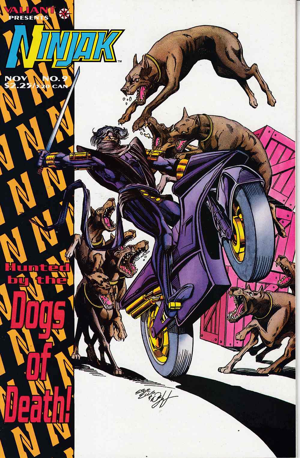 Ninjak #9 Near Mint (9.4) [Valiant Comic] THUMBNAIL
