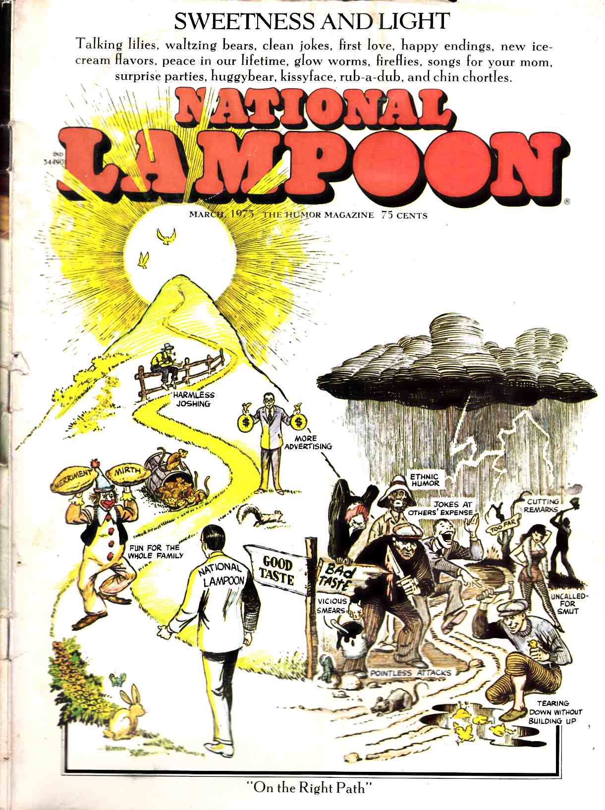 National Lampoon March 1973 Good (2.0) [National Lampoon Magazine] THUMBNAIL