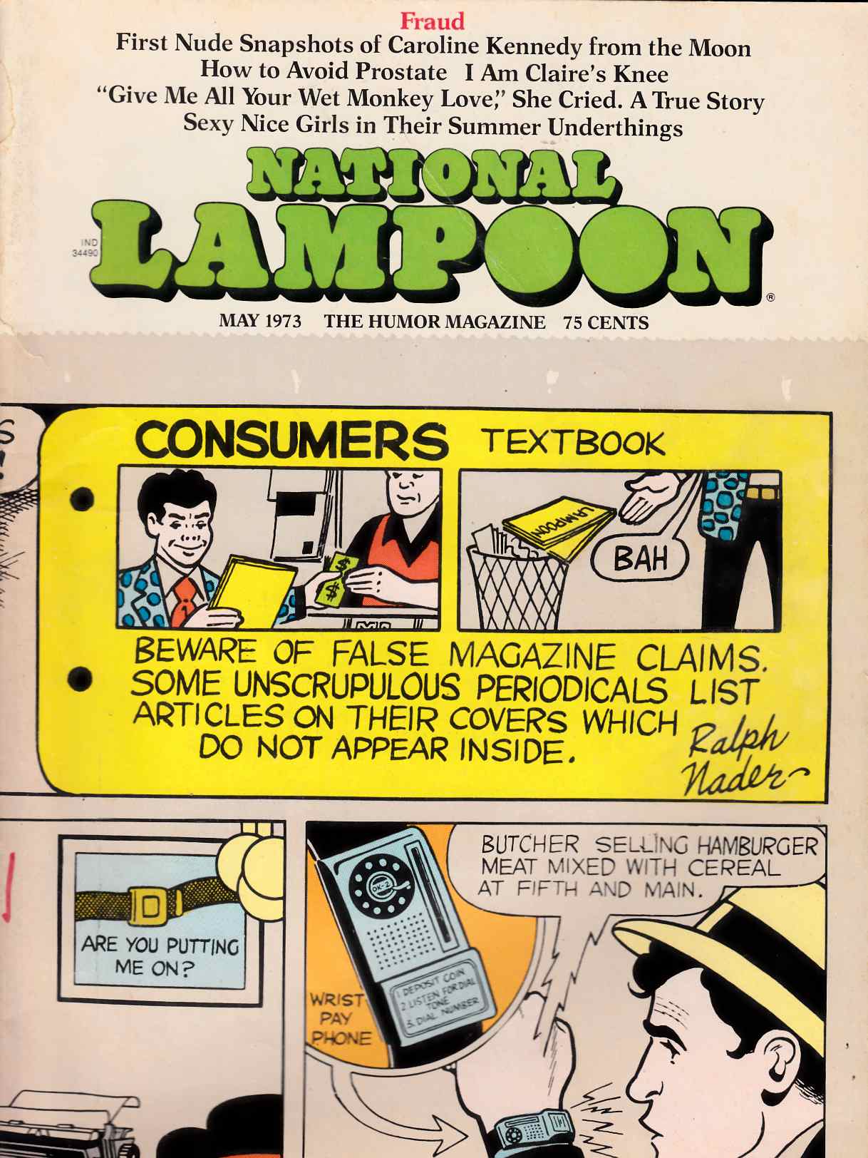 National Lampoon May 1973 Good (2.0) [National Lampoon Magazine] THUMBNAIL