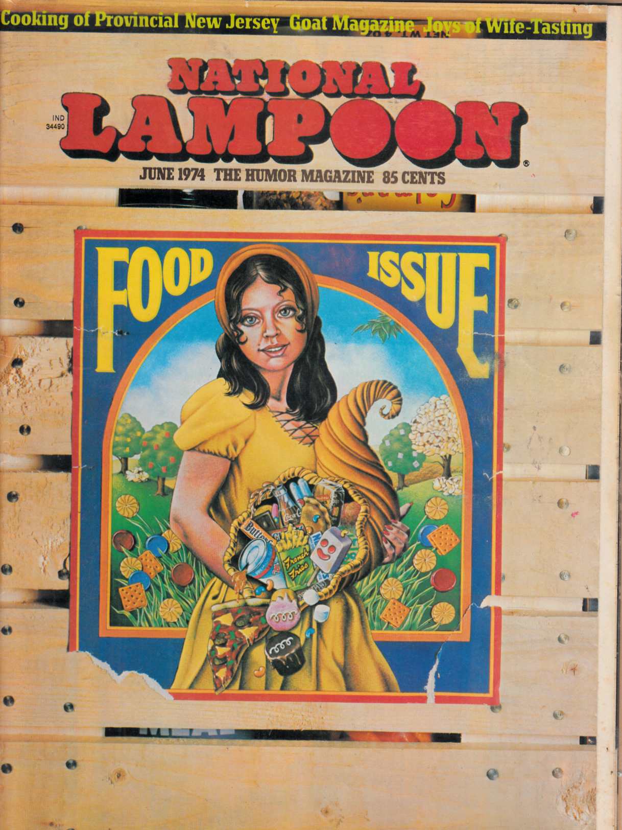 National Lampoon June 1974 Very Good (4.0) [National Lampoon Magazine] THUMBNAIL