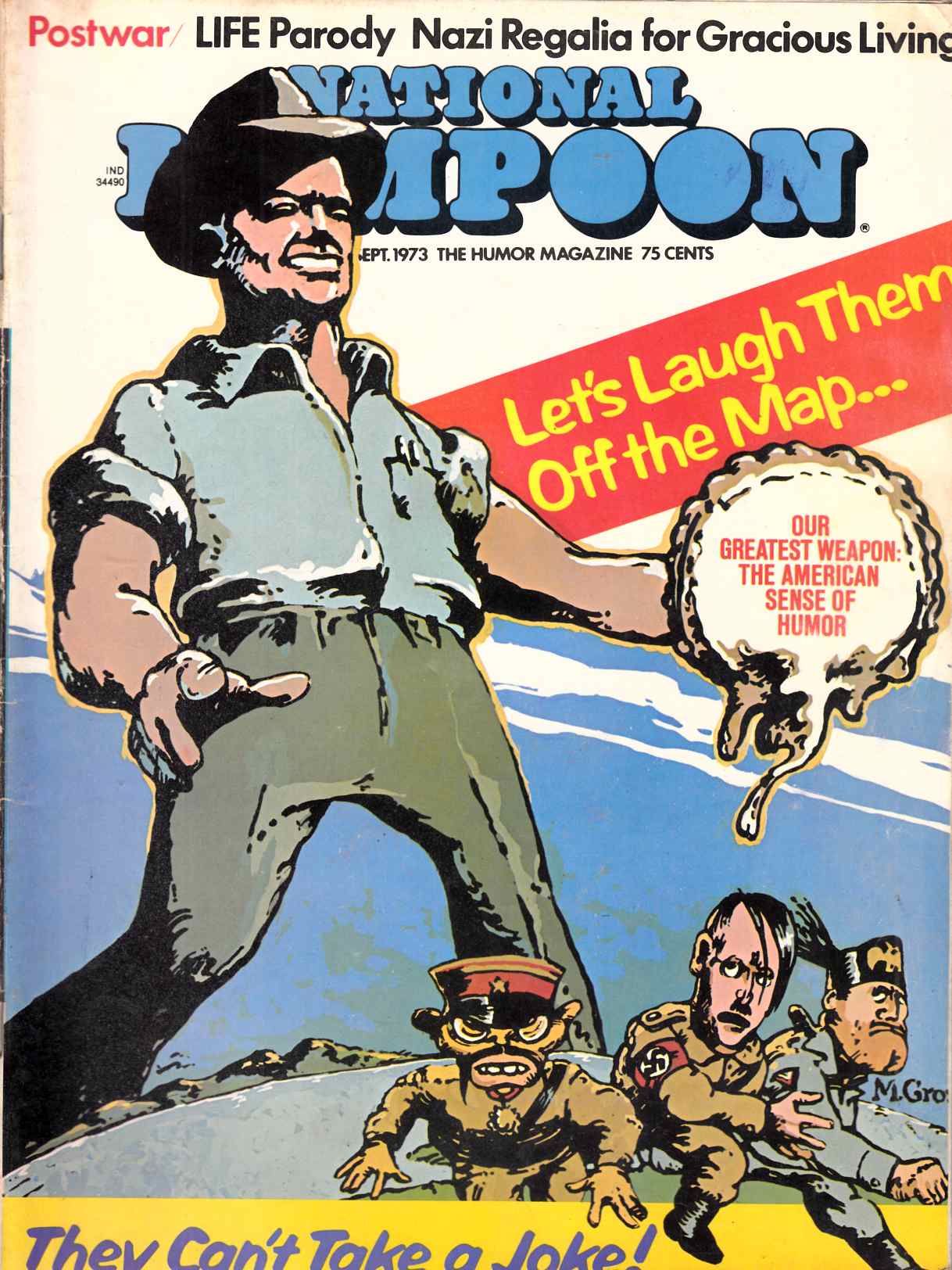 National Lampoon September 1973 Very Good (4.0) [National Lampoon Magazine] THUMBNAIL