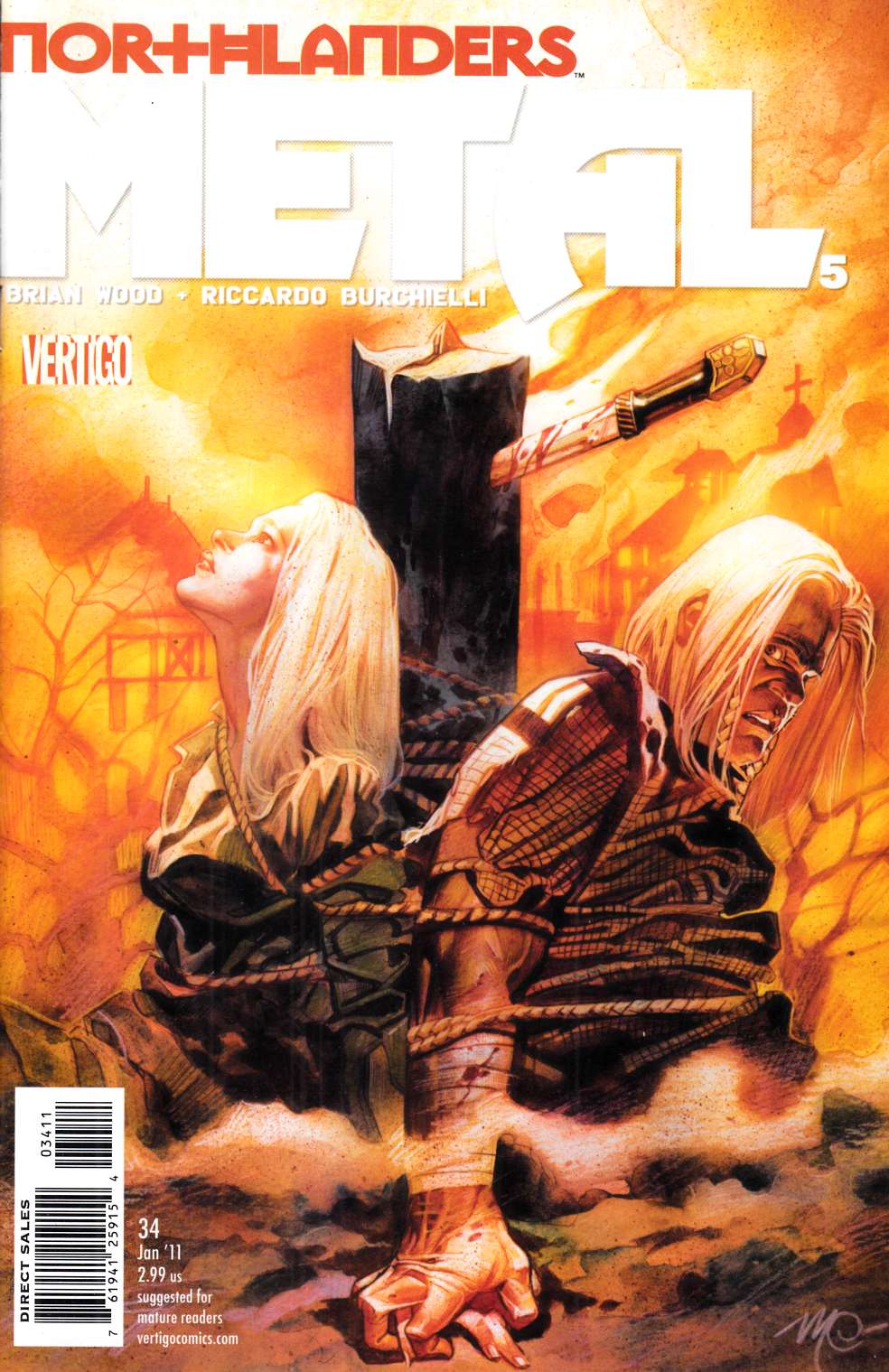 Northlanders #34 Very Fine (8.0) [DC Comic] LARGE