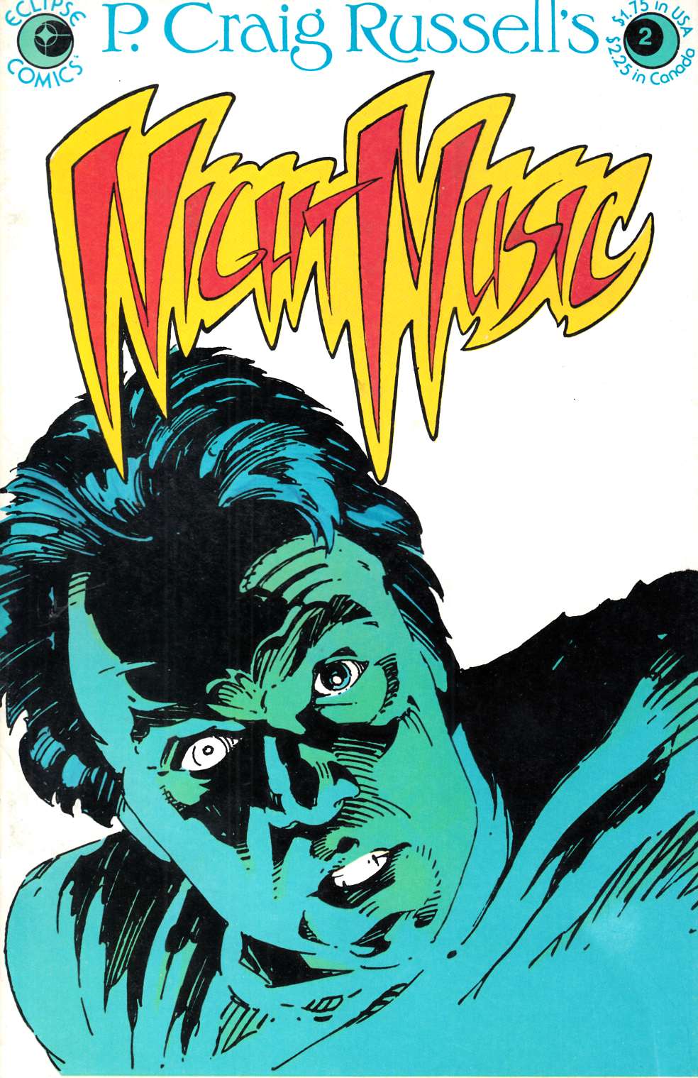 Night Music #2 Fine (6.0) [Eclipse Comic] LARGE