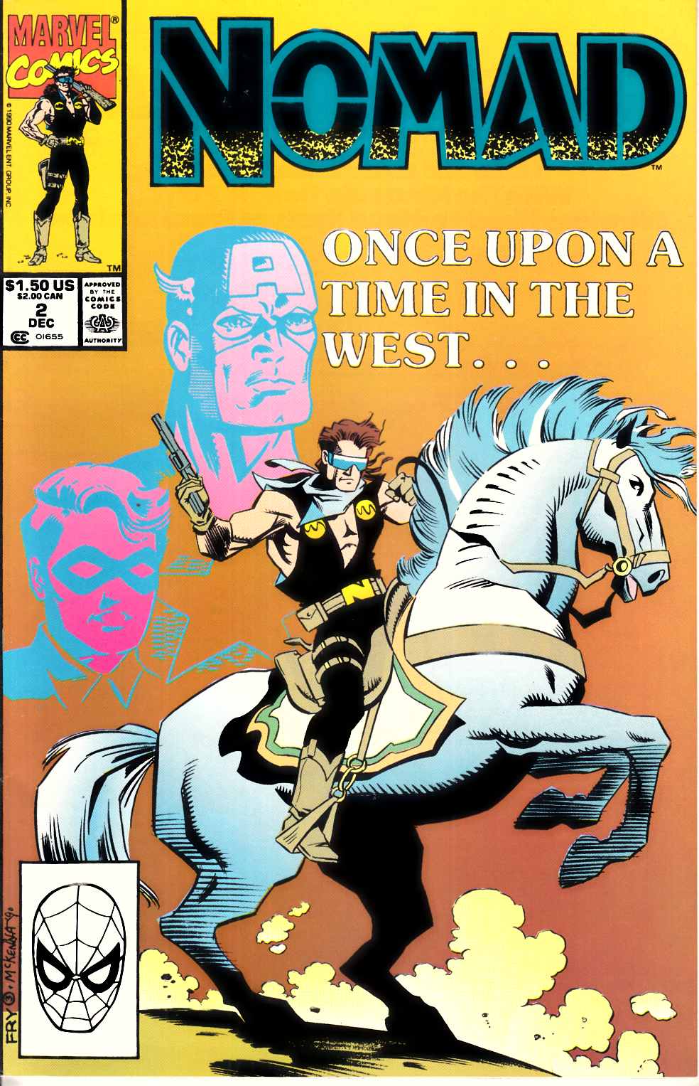 Nomad #2 Near Mint Minus (9.2) [Marvel Comic] LARGE