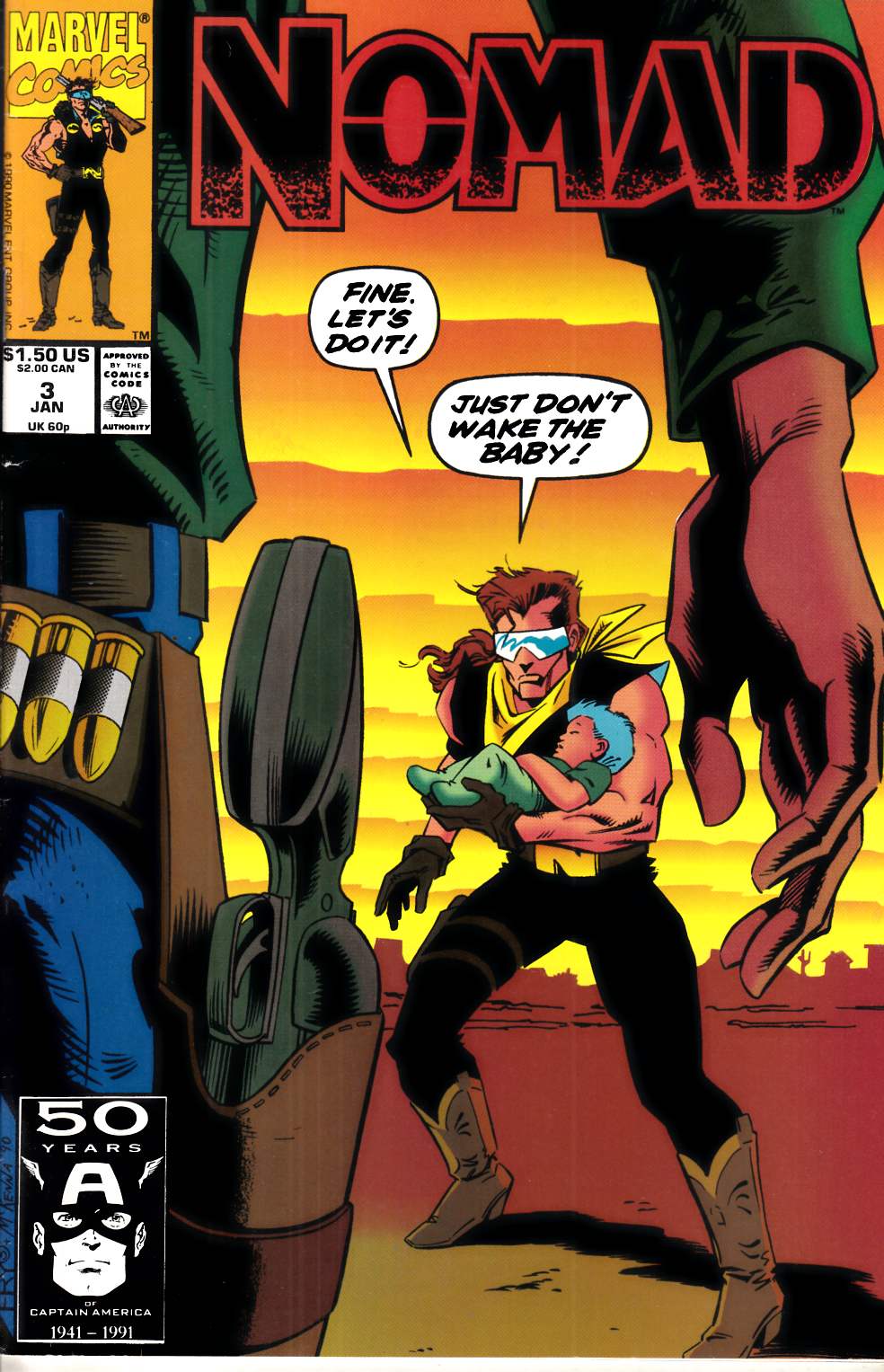 Nomad #3 Very Fine Minus (7.5) [Marvel Comic] LARGE