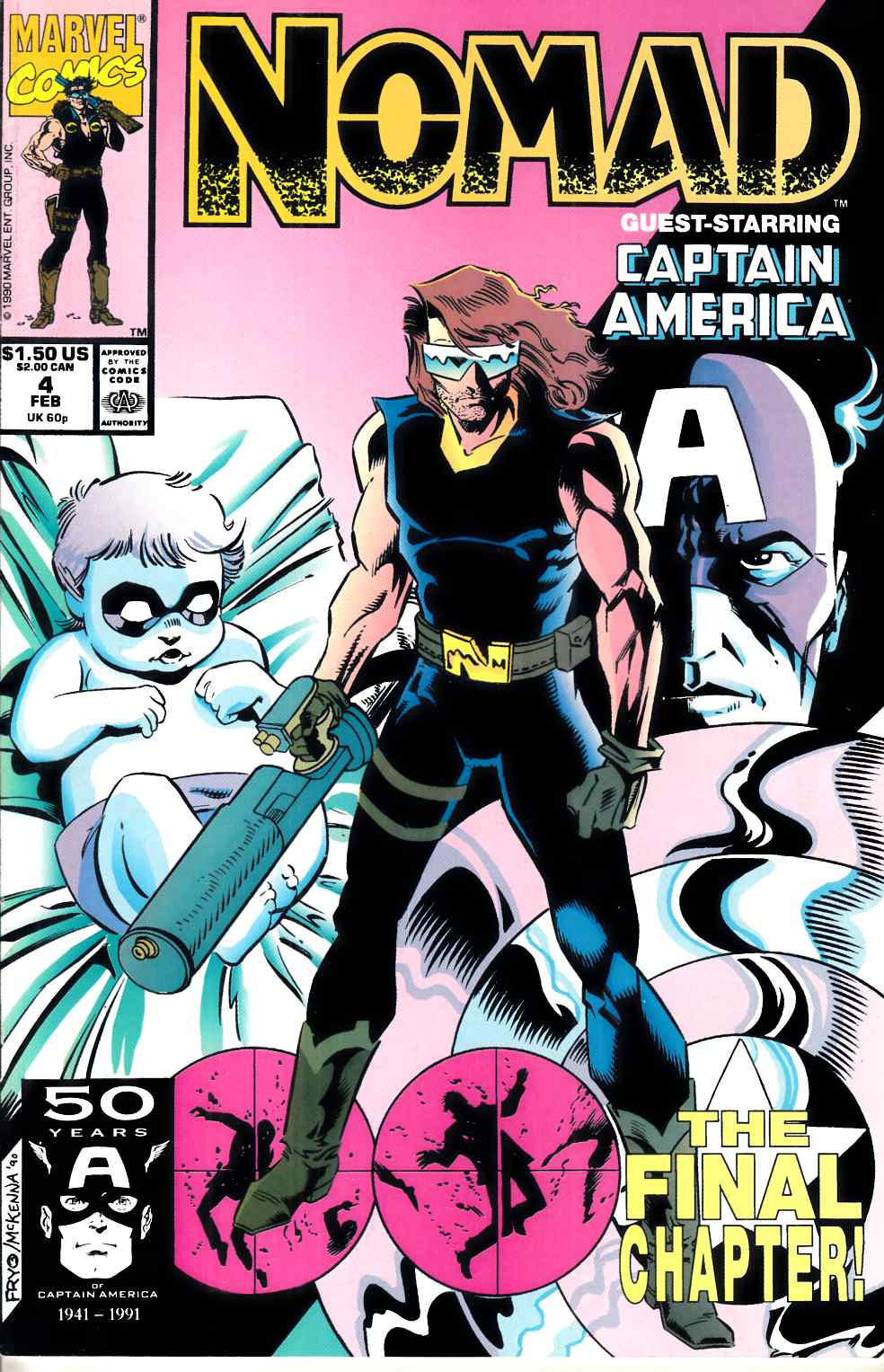 Nomad #4 Very Fine (8.0) [Marvel Comic] LARGE