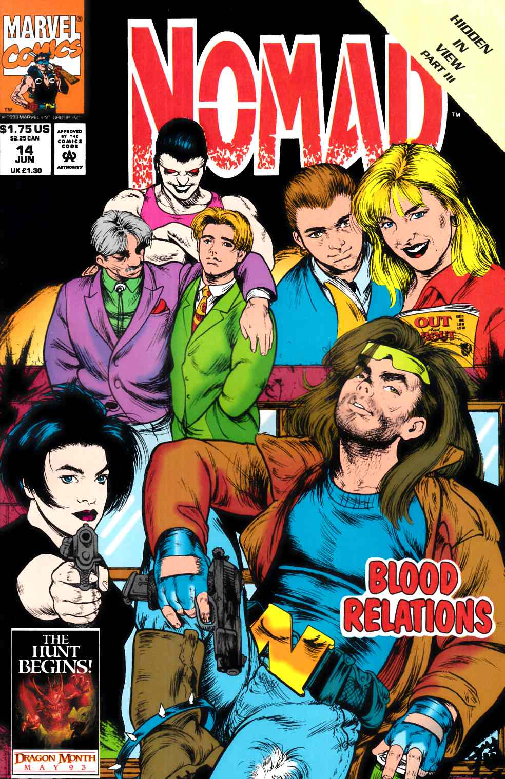 Nomad #14 Near Mint Minus (9.2) [Marvel Comic] LARGE