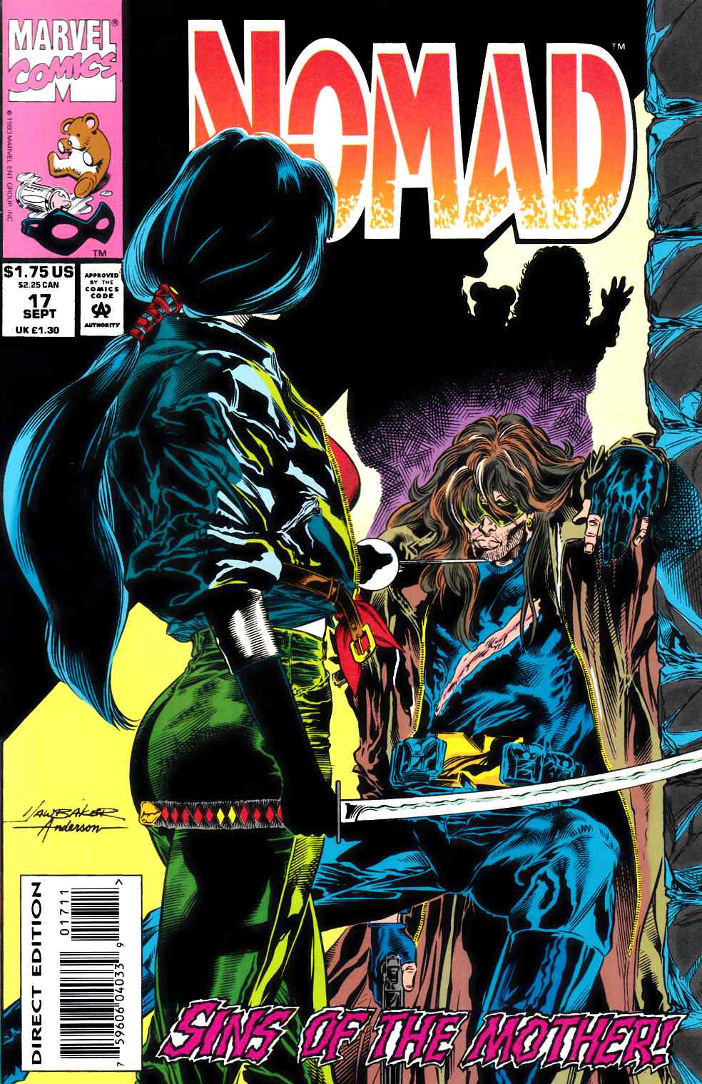 Nomad #17 Near Mint (9.4) [Marvel Comic] LARGE