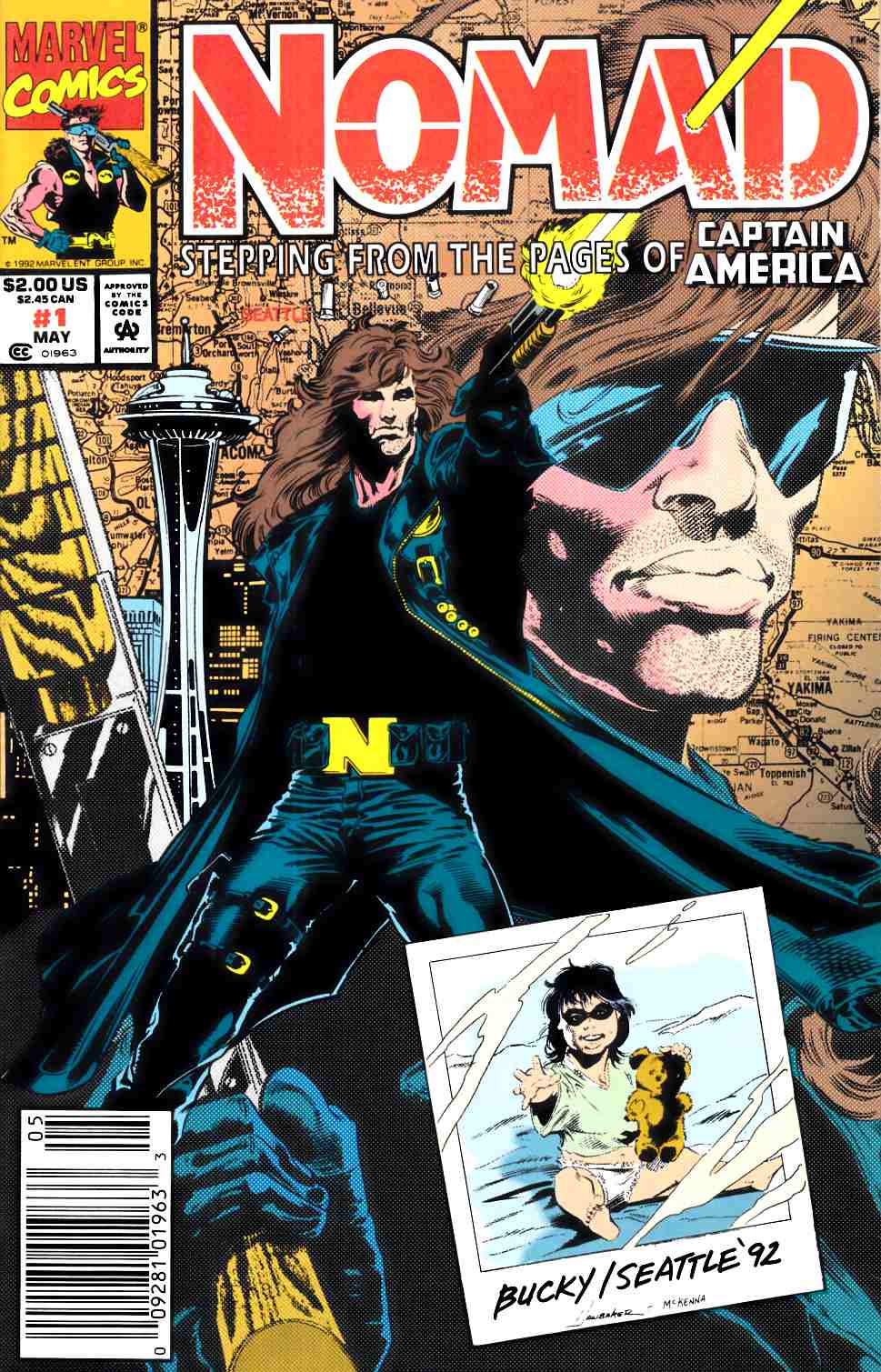 Nomad #1 Newsstand Edition Very Fine (8.0) [Marvel Comic] LARGE