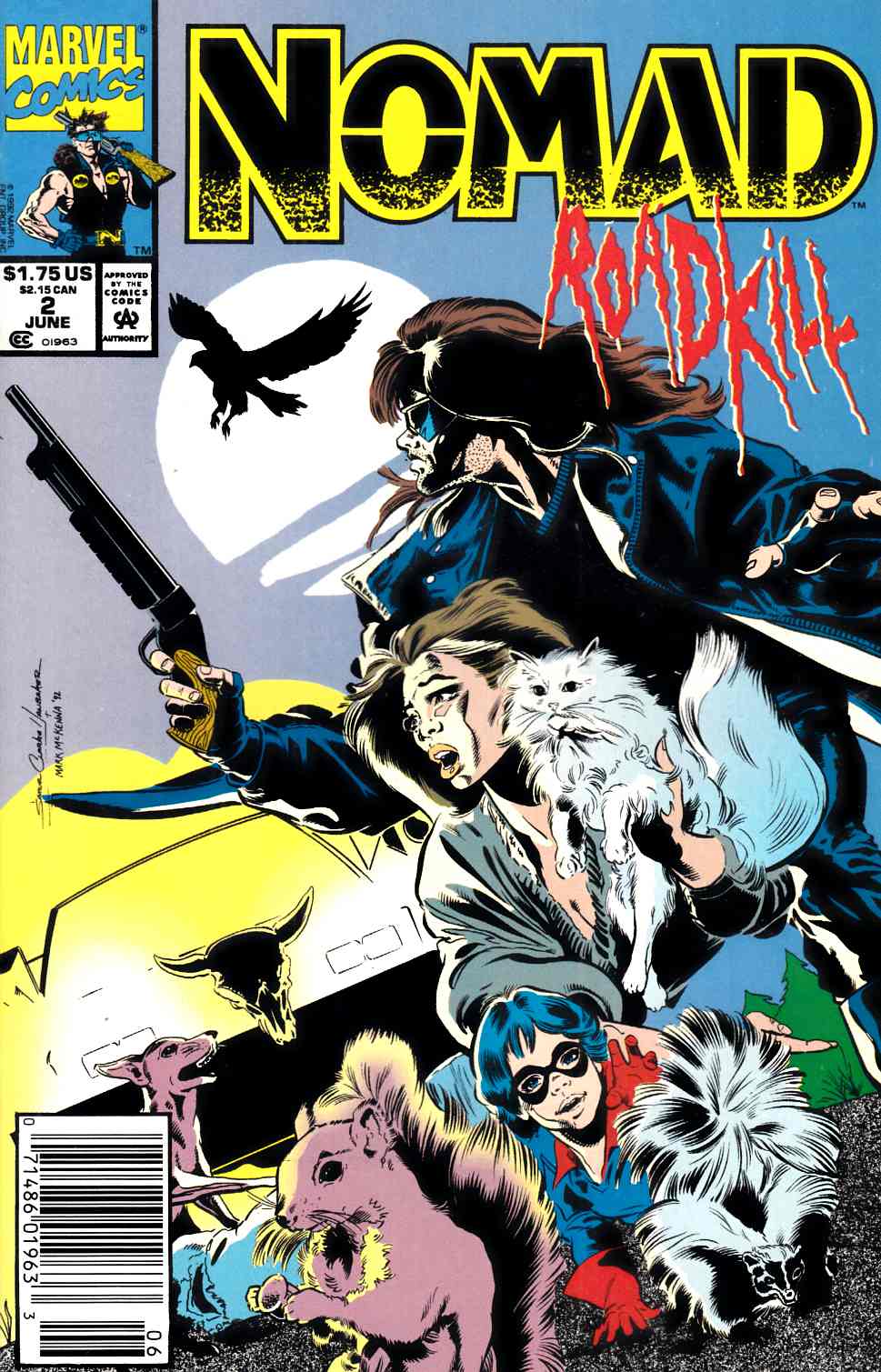 Nomad #2 Newsstand Edition Very Fine (8.0) [Marvel Comic] THUMBNAIL