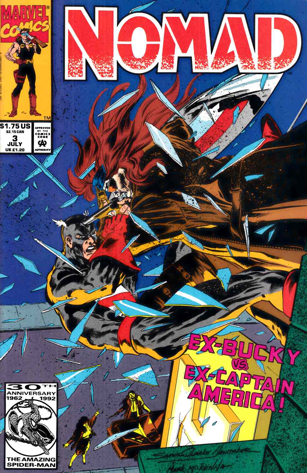 Nomad #3 Near Mint (9.4) [Marvel Comic] LARGE