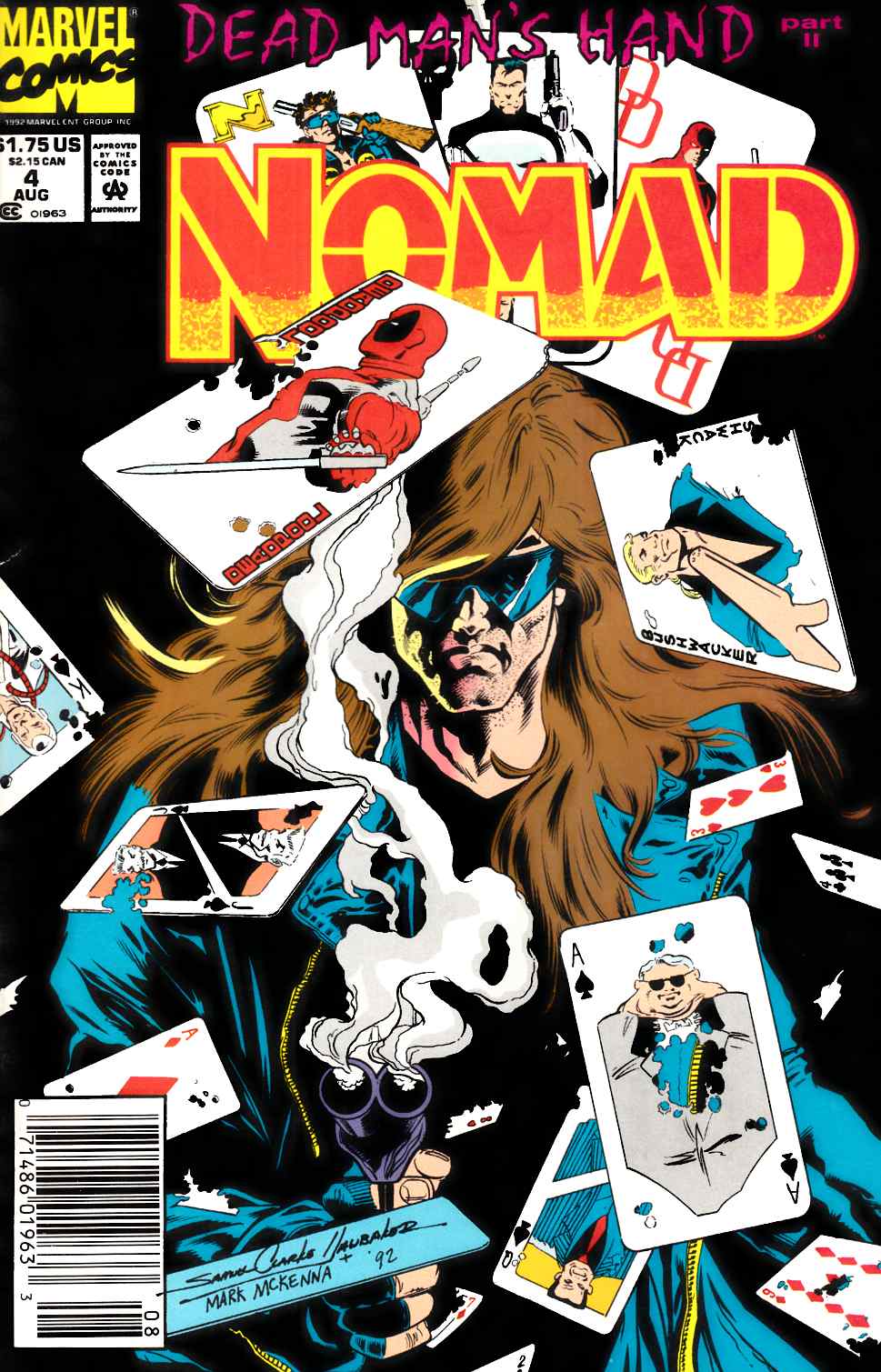 Nomad #4 Newsstand Edition Fine (6.0) [Marvel Comic] THUMBNAIL
