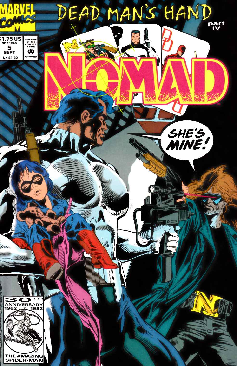 Nomad #5 Fine (6.0) [Marvel Comic] THUMBNAIL