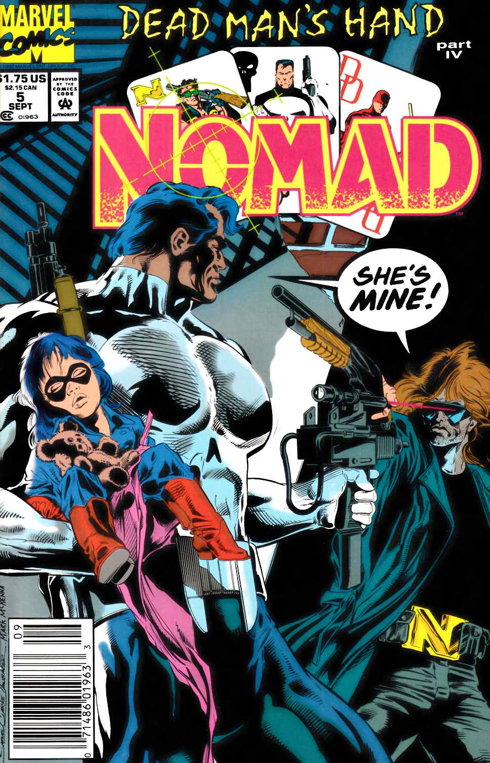 Nomad #5 Newsstand Edition Near Mint (9.4) [Marvel Comic] THUMBNAIL