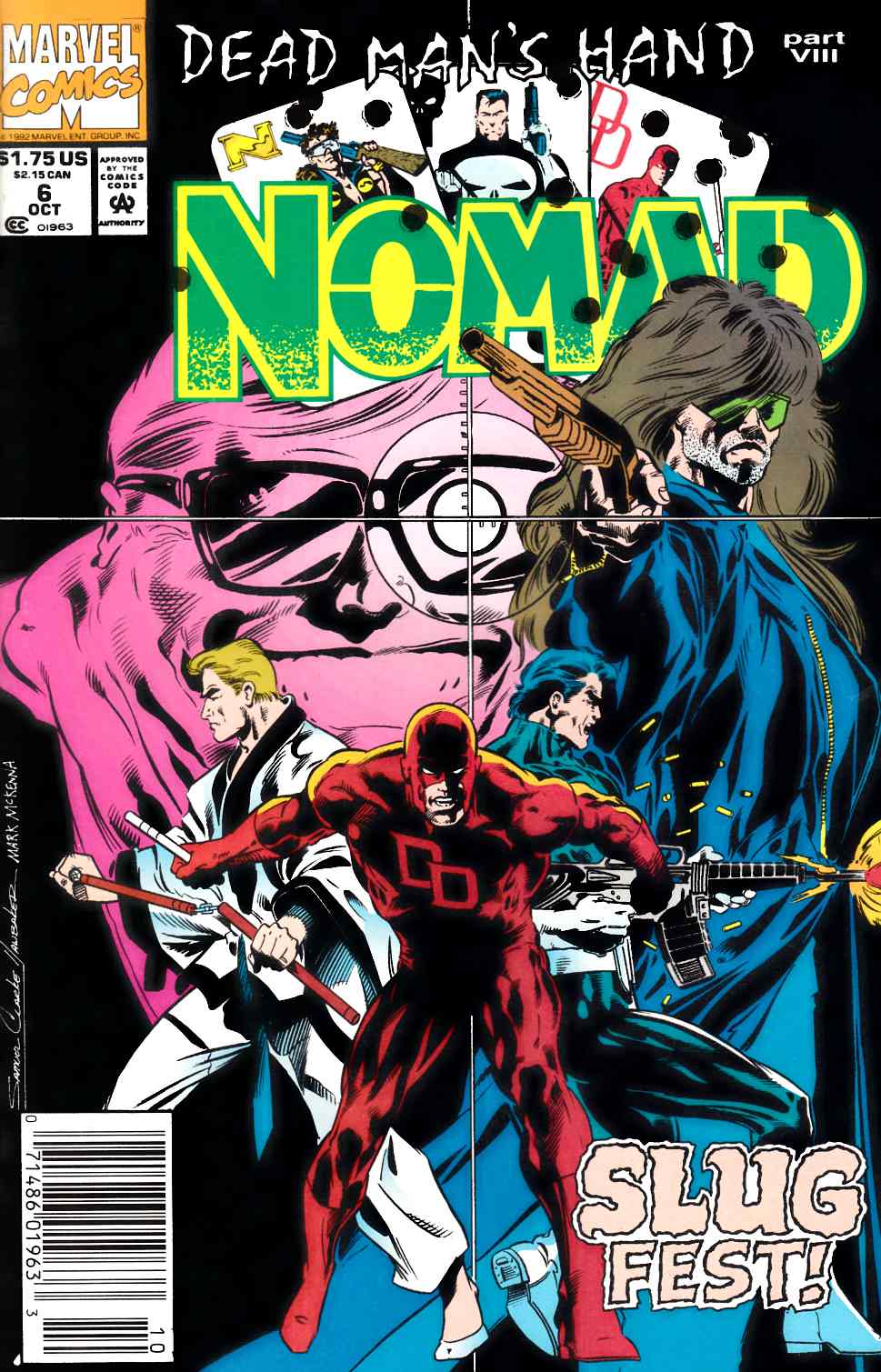 Nomad #6 Newsstand Edition Near Mint (9.4) [Marvel Comic] THUMBNAIL