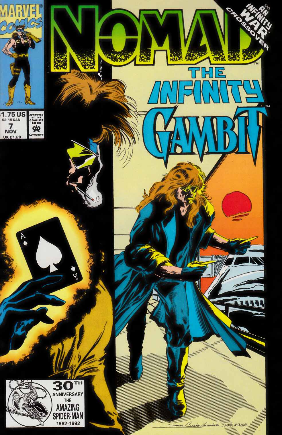 Nomad #7 Near Mint (9.4) [Marvel Comic] LARGE