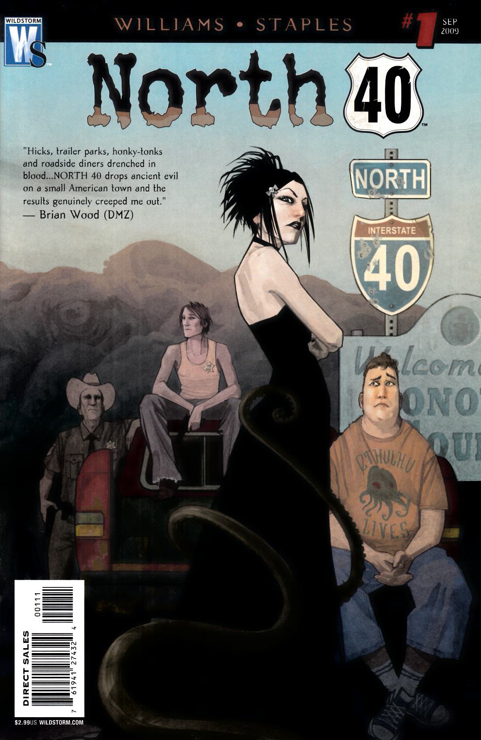 North 40 #1 Near Mint (9.4) [DC Comic] LARGE