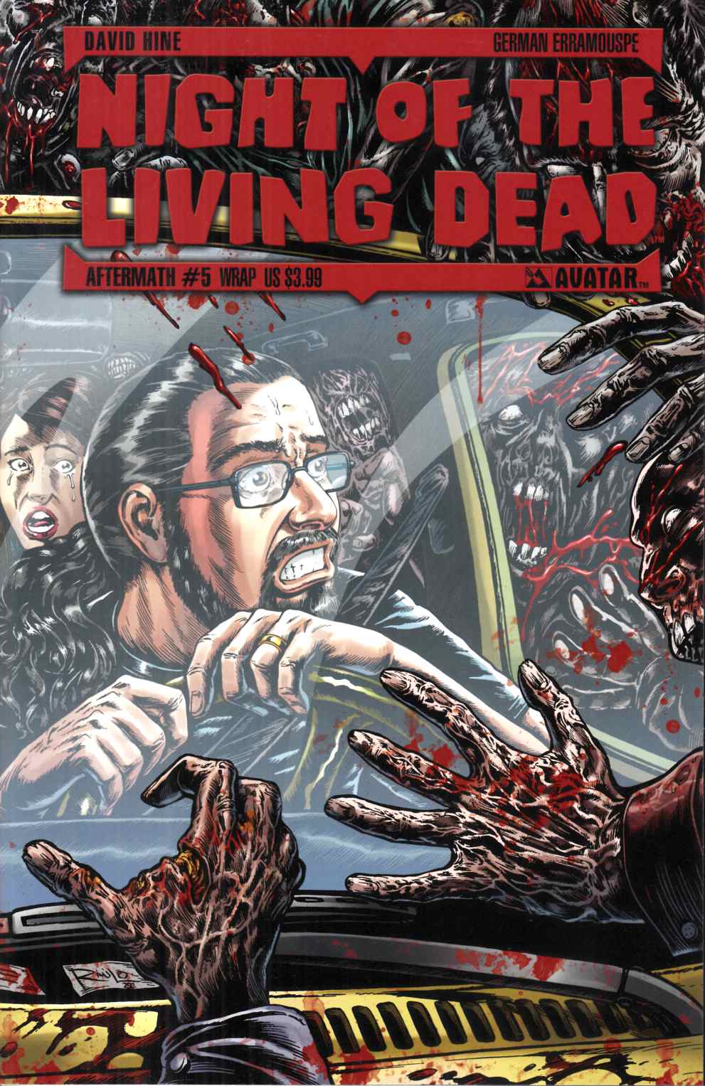Night of the Living Dead Aftermath #5 Wrap Cover Near Mint (9.4) [Avatar Comic] LARGE