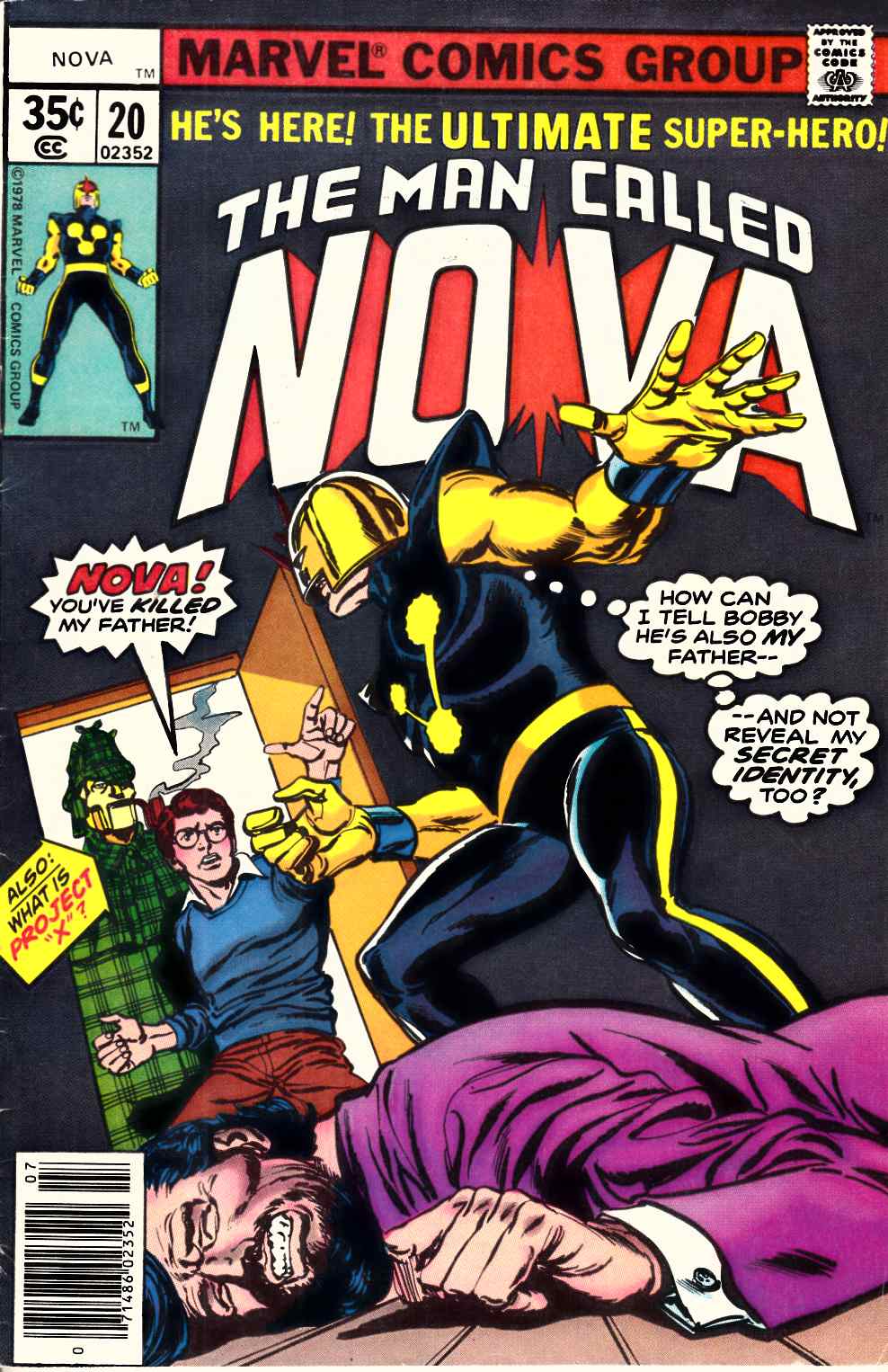 Nova #20 Fine (6.0) [Marvel Comic] LARGE