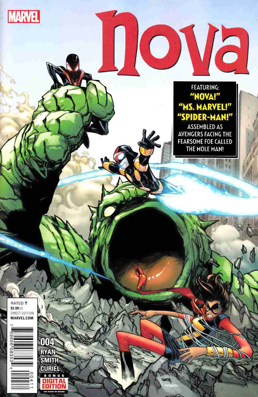 Nova #4 [Marvel Comic] LARGE