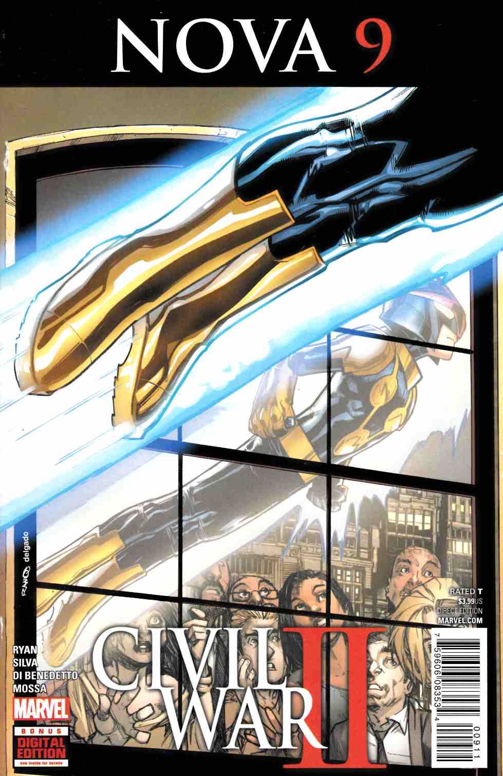 Nova #9 [Marvel Comic] LARGE