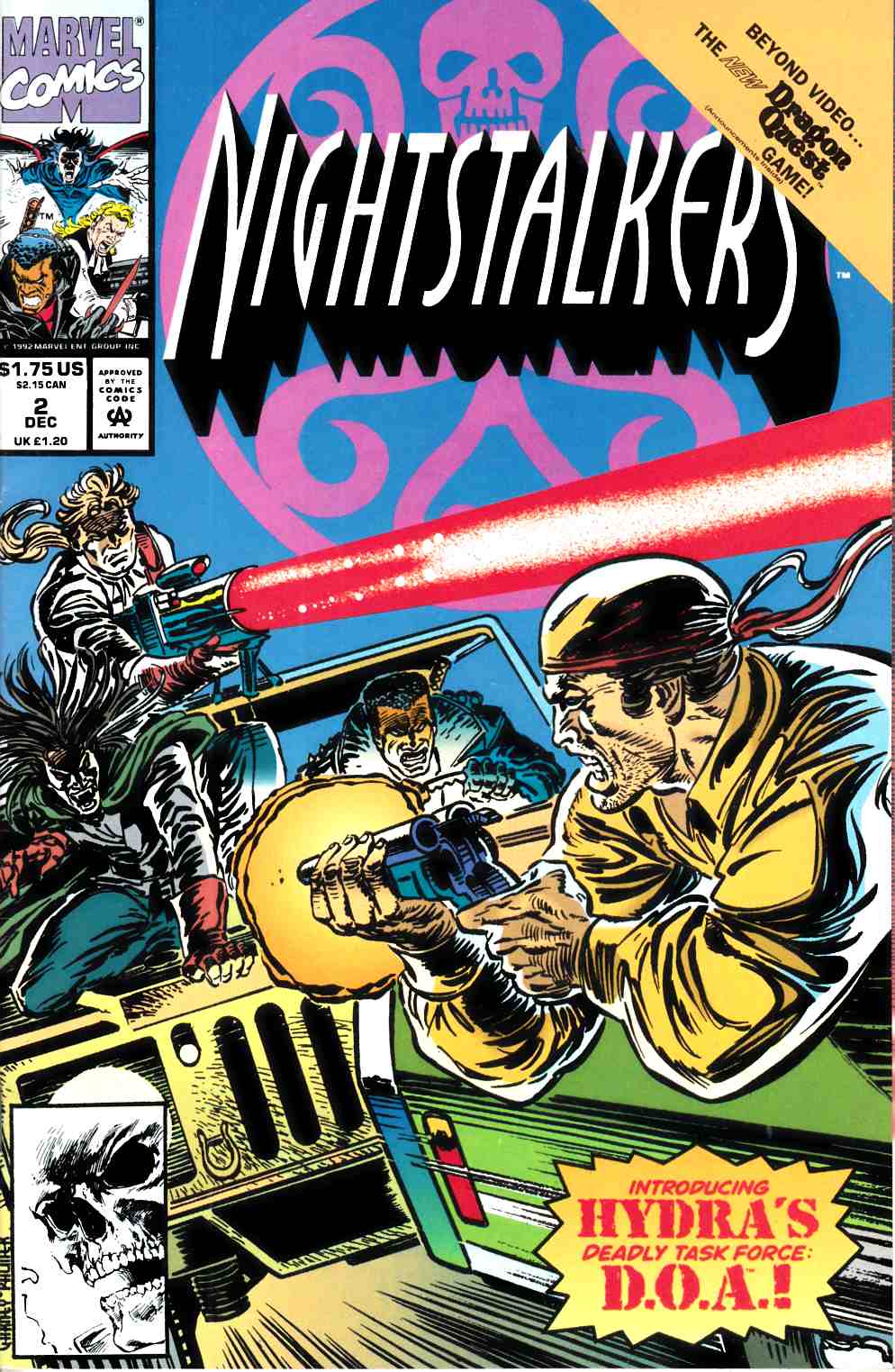 Nightstalkers #2 Very Fine (8.0) [Marvel Comic] LARGE