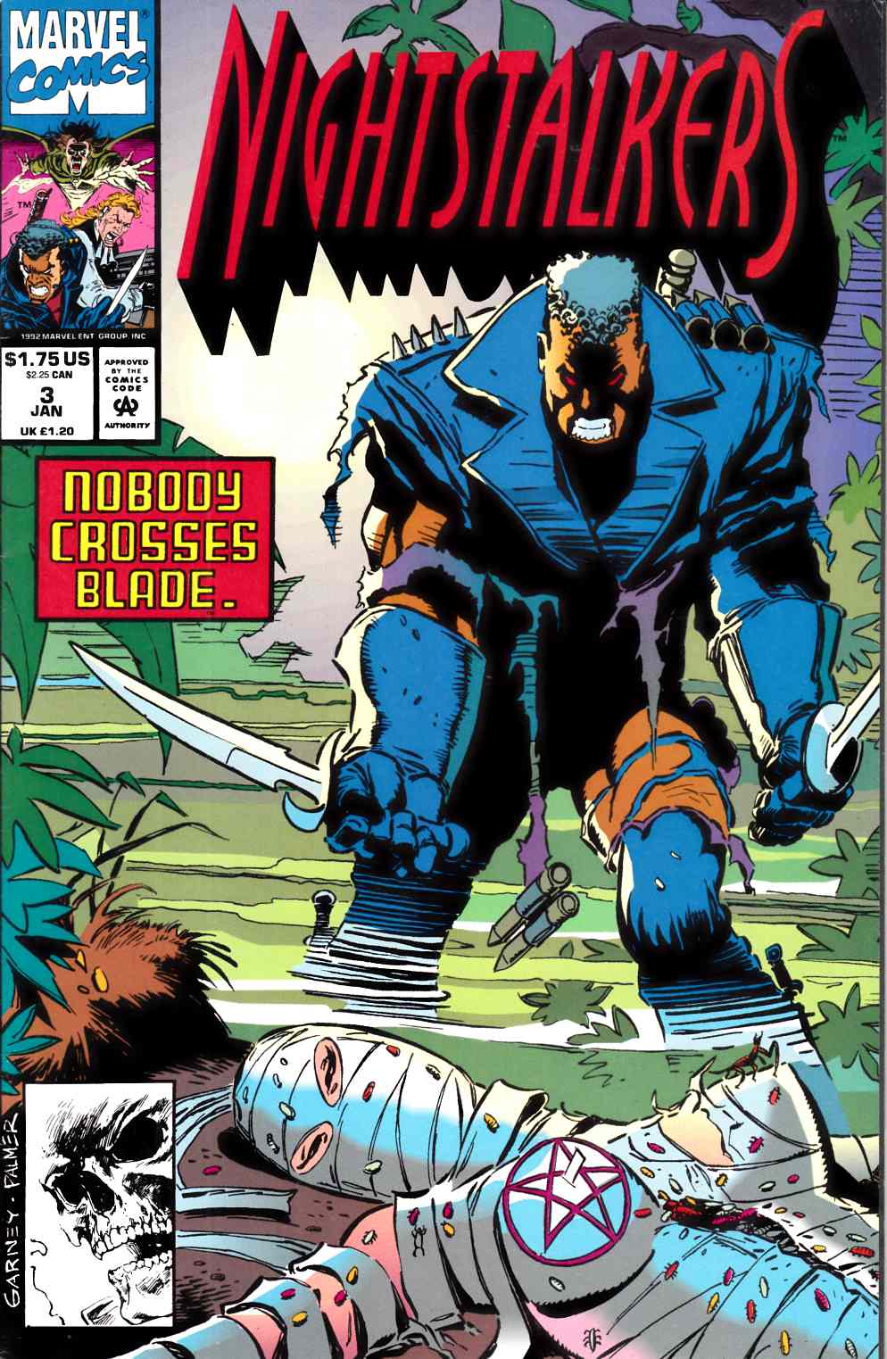 Nightstalkers #3 Very Fine (8.0) [Marvel Comic] LARGE