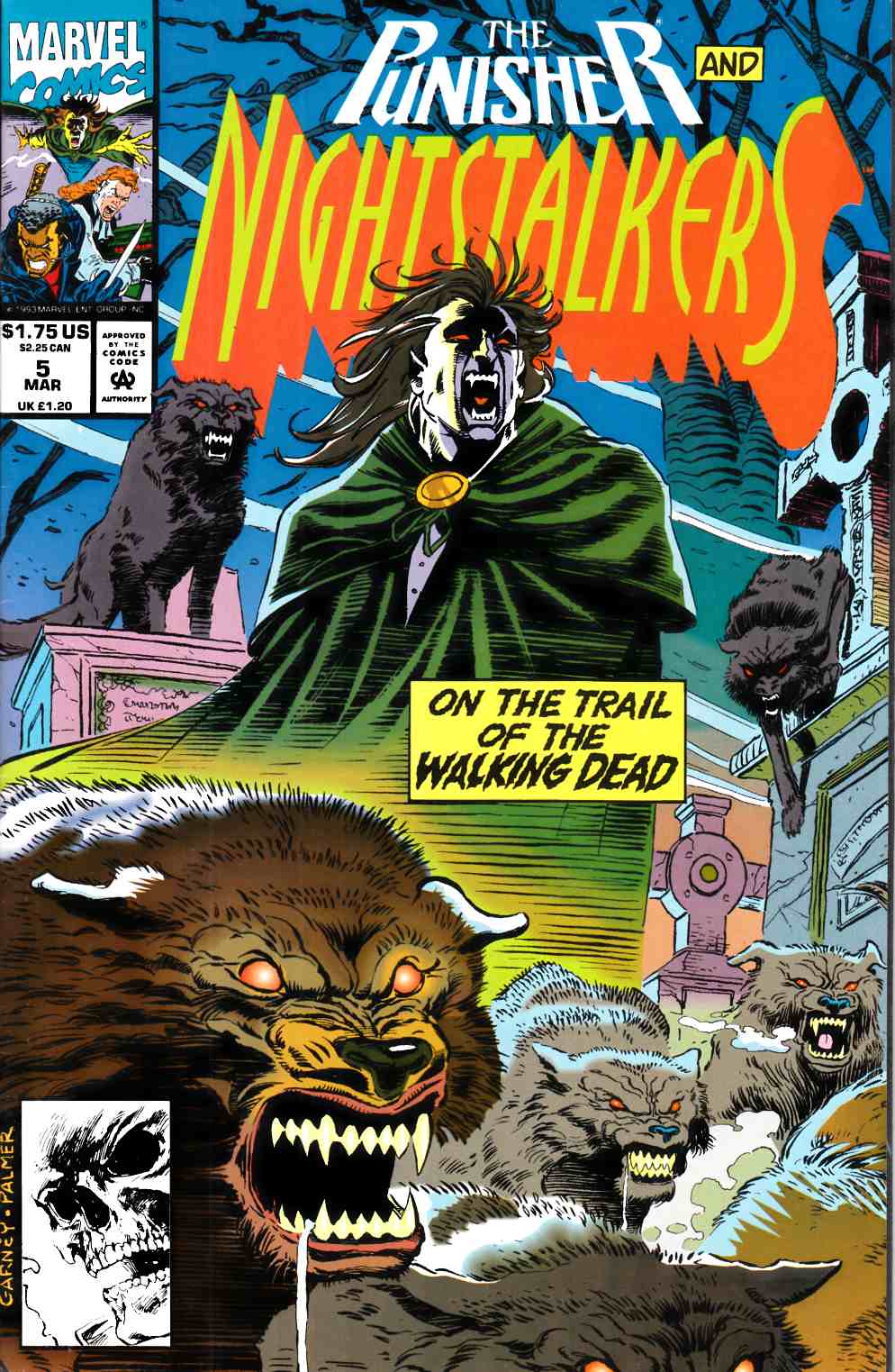 Nightstalkers #5 Very Fine (8.0) [Marvel Comic] LARGE