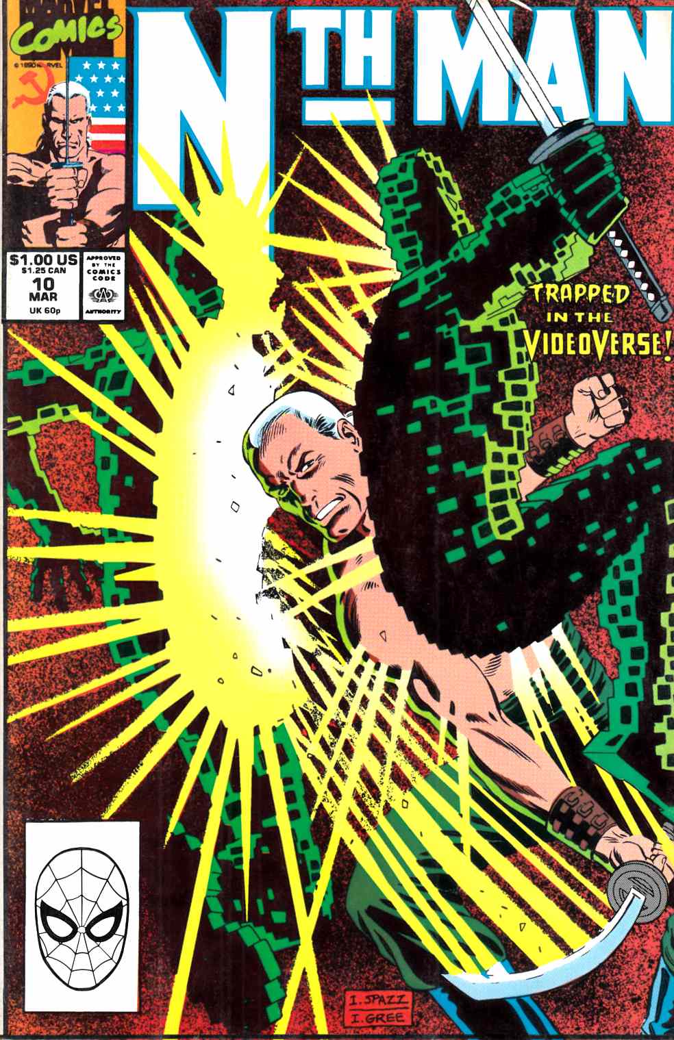 Nth Man the Ultimate Ninja #10 Very Fine (8.0) [Marvel Comic] LARGE