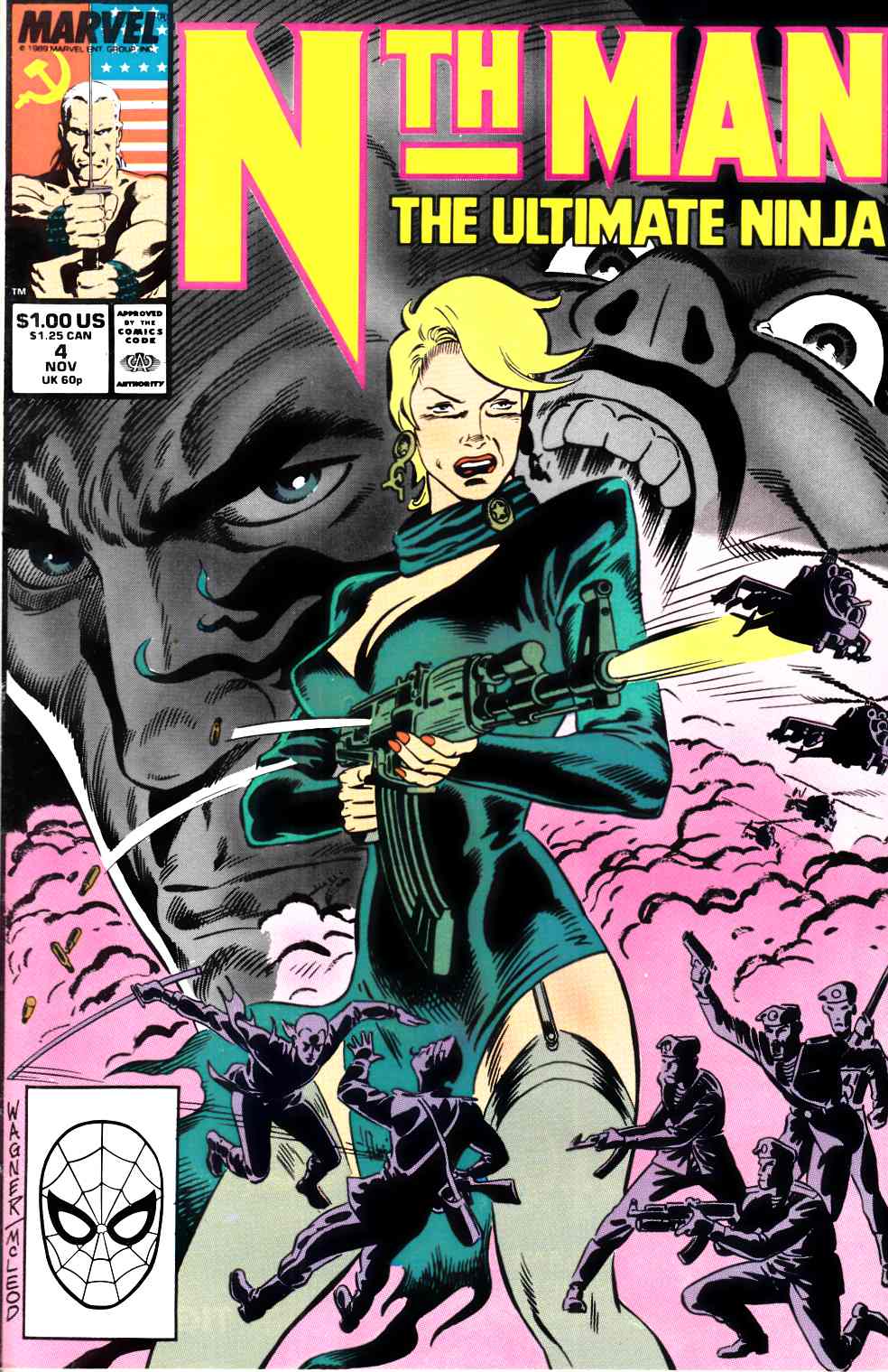 Nth Man the Ultimate Ninja #4 Near Mint (9.4) [Marvel Comic] LARGE