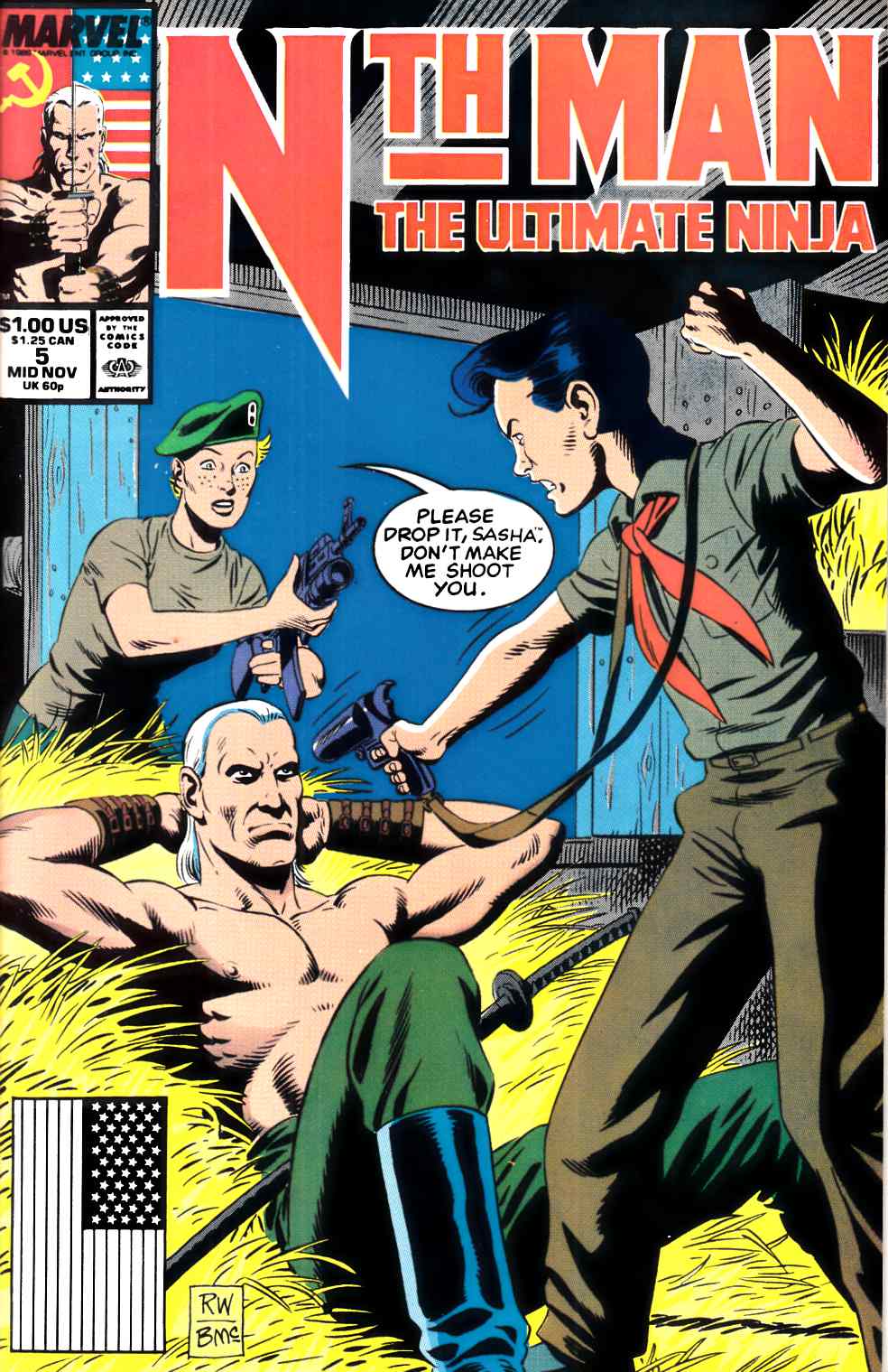 Nth Man the Ultimate Ninja #5 Near Mint (9.4) [Marvel Comic] THUMBNAIL