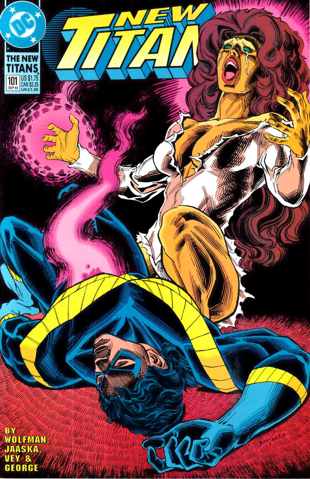 New Teen Titans #101 Near Mint (9.4) [DC Comic] THUMBNAIL