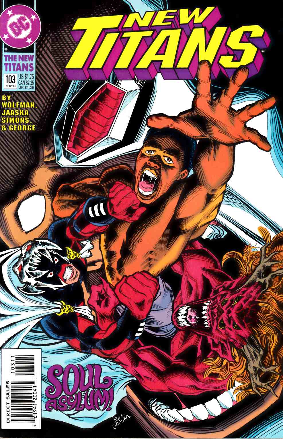 New Teen Titans #103 Near Mint (9.4) [DC Comic] LARGE