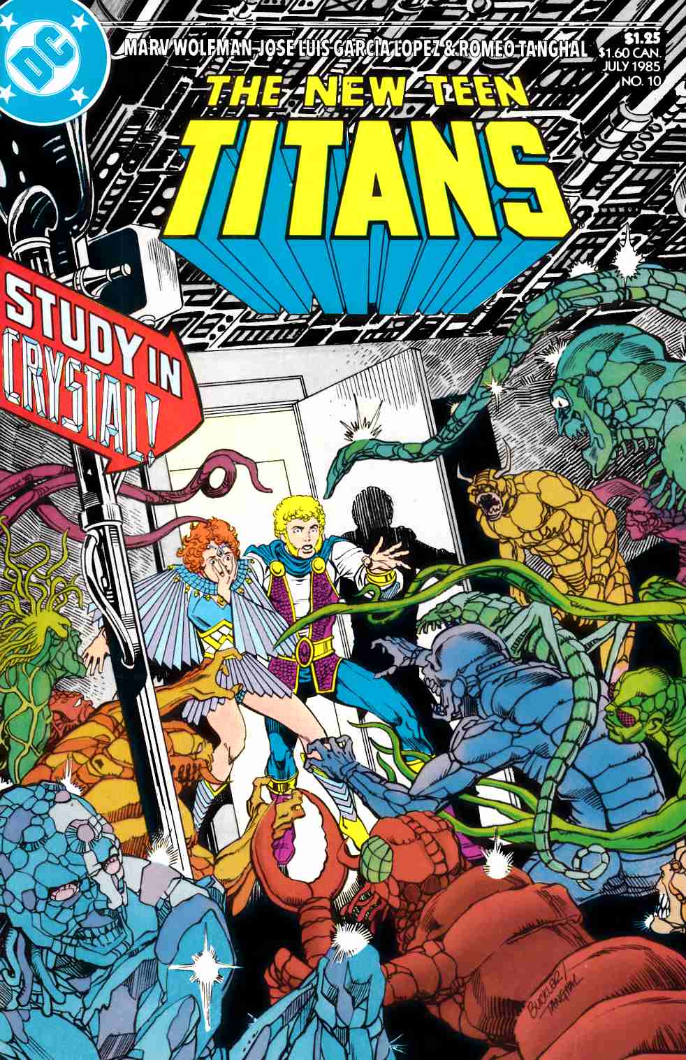 New Teen Titans #10 Near Mint (9.4) [DC Comic] LARGE