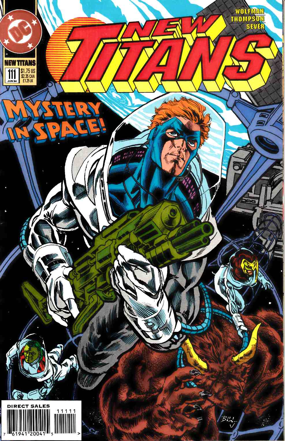 New Teen Titans #111 Very Fine (8.0) [DC Comic] THUMBNAIL