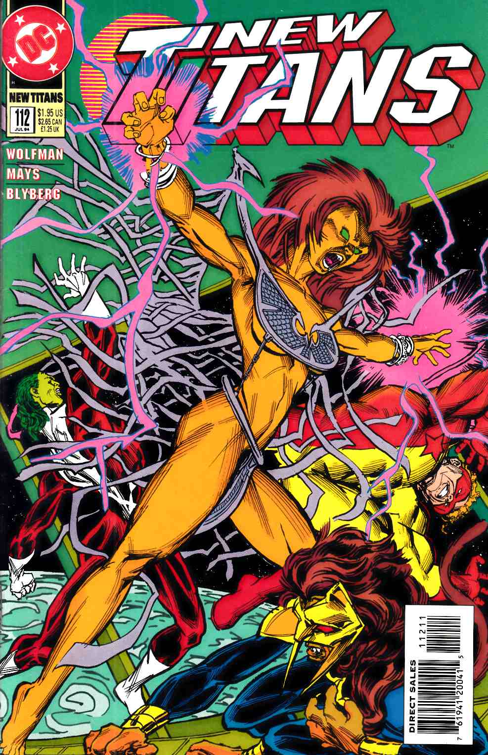 New Teen Titans #112 Very Fine (8.0) [DC Comic] LARGE