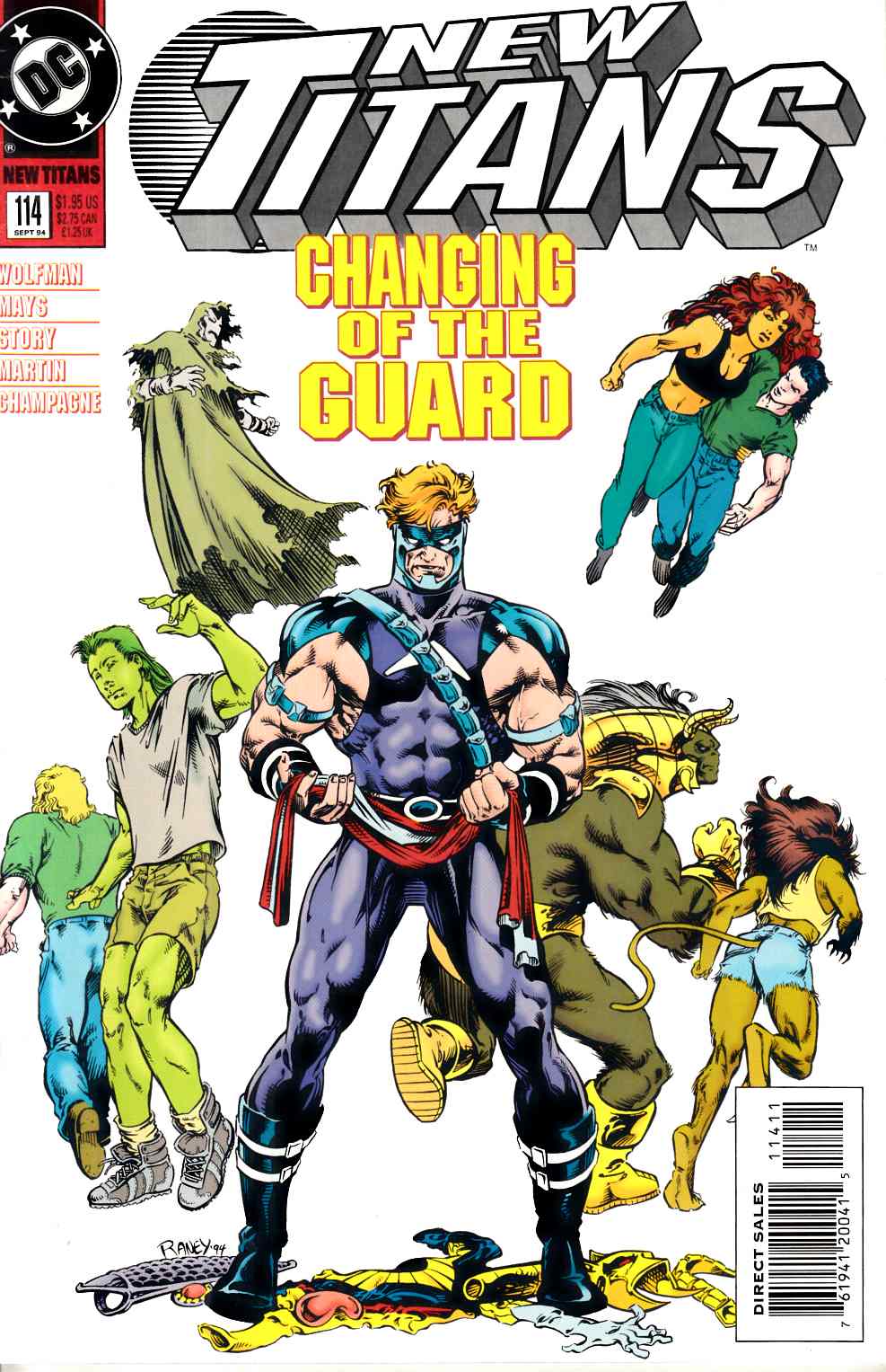 New Teen Titans #114 Near Mint (9.4) [DC Comic] LARGE