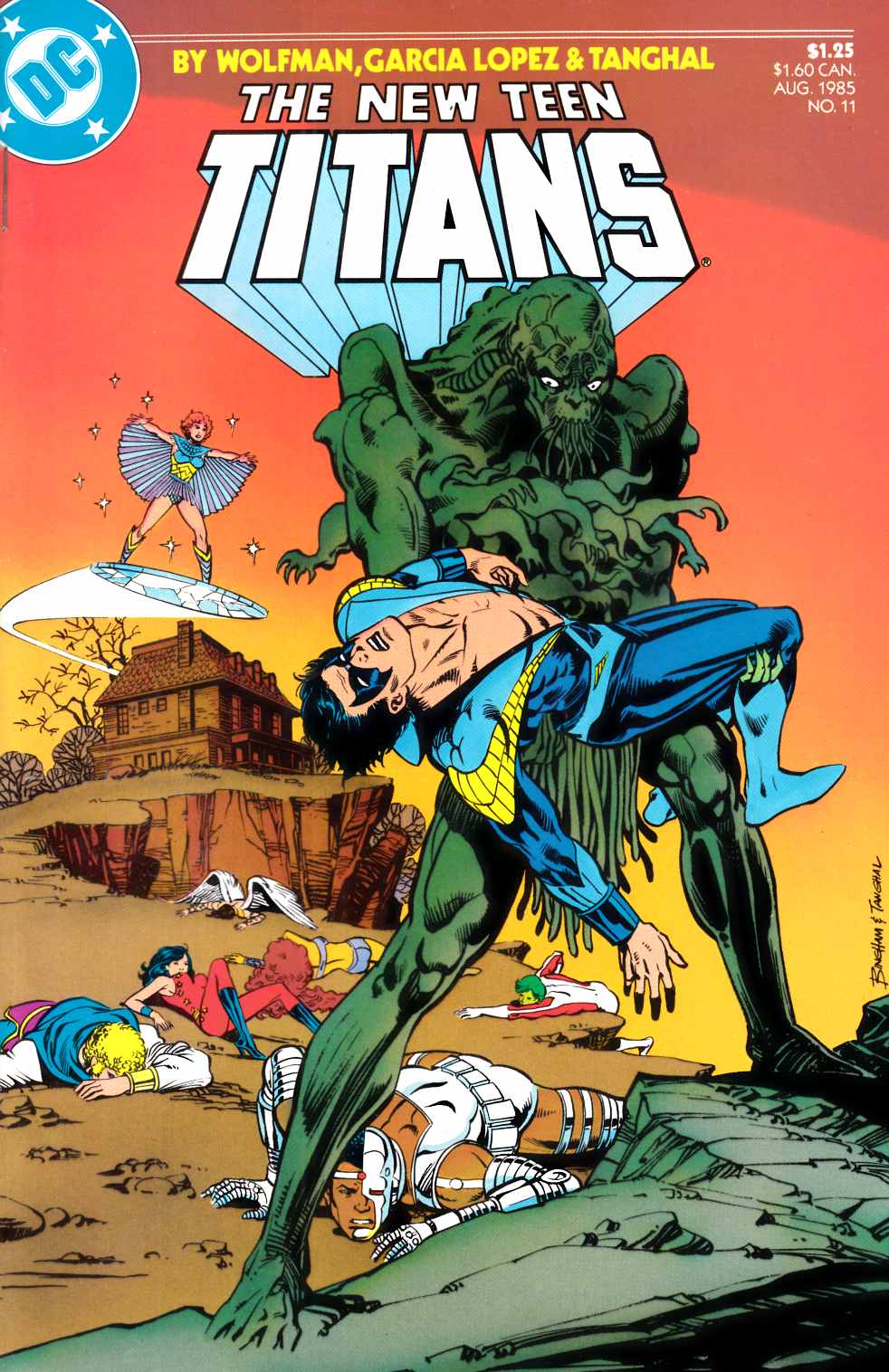 New Teen Titans #11 Near Mint (9.4) [DC Comic] THUMBNAIL