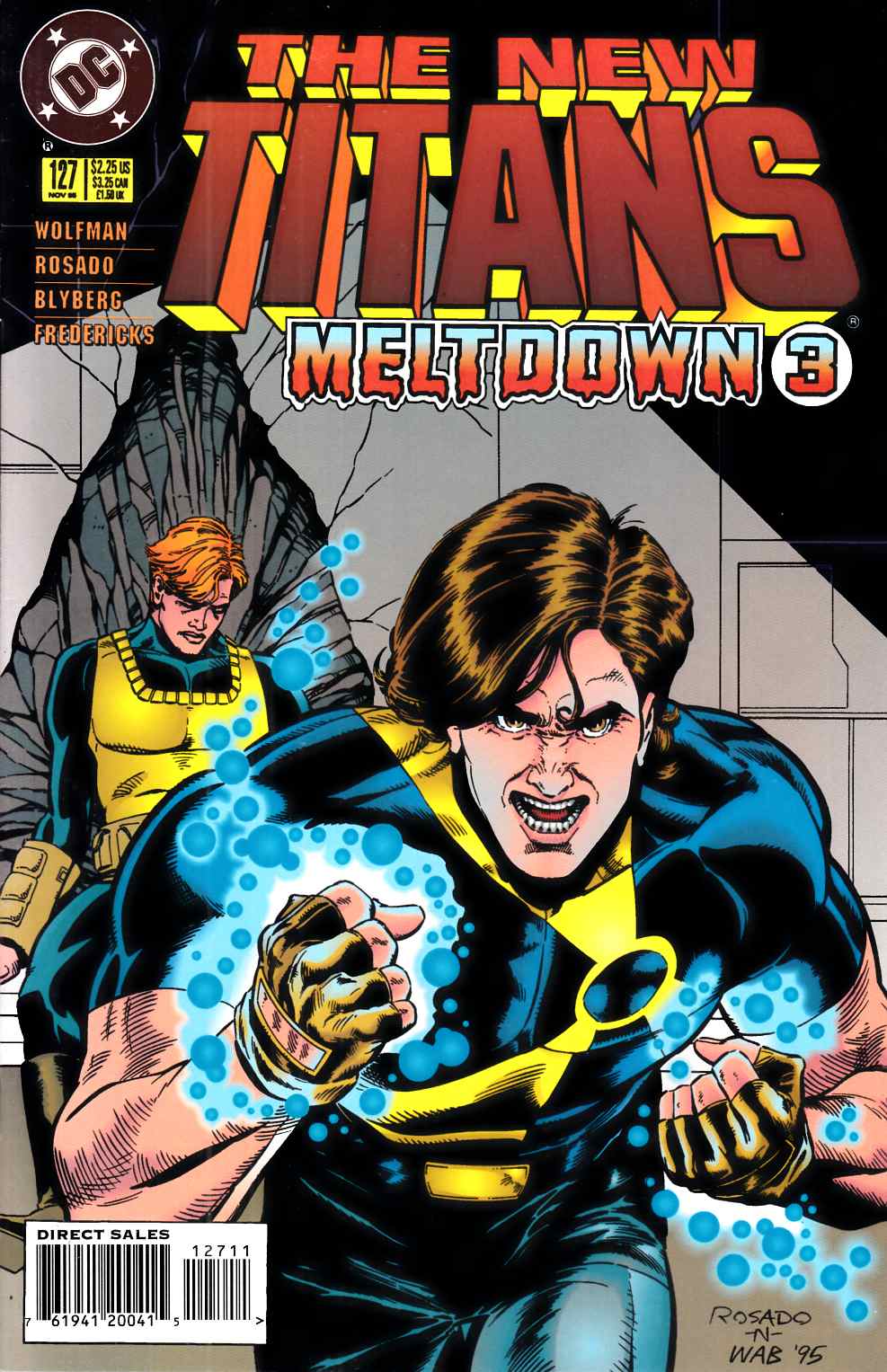 New Teen Titans #127 Near Mint (9.4) [DC Comic] LARGE